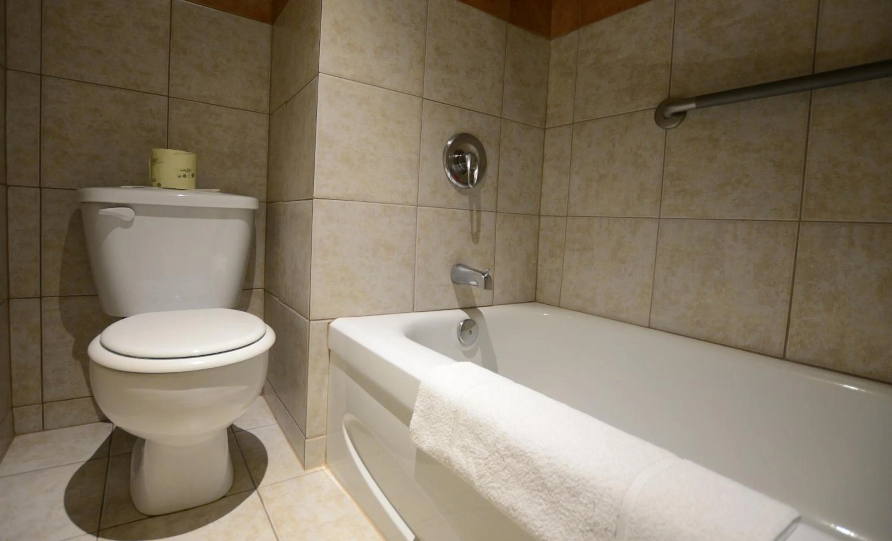 Toilet in La Saguenéenne - Hôtel et Centre de Congrès