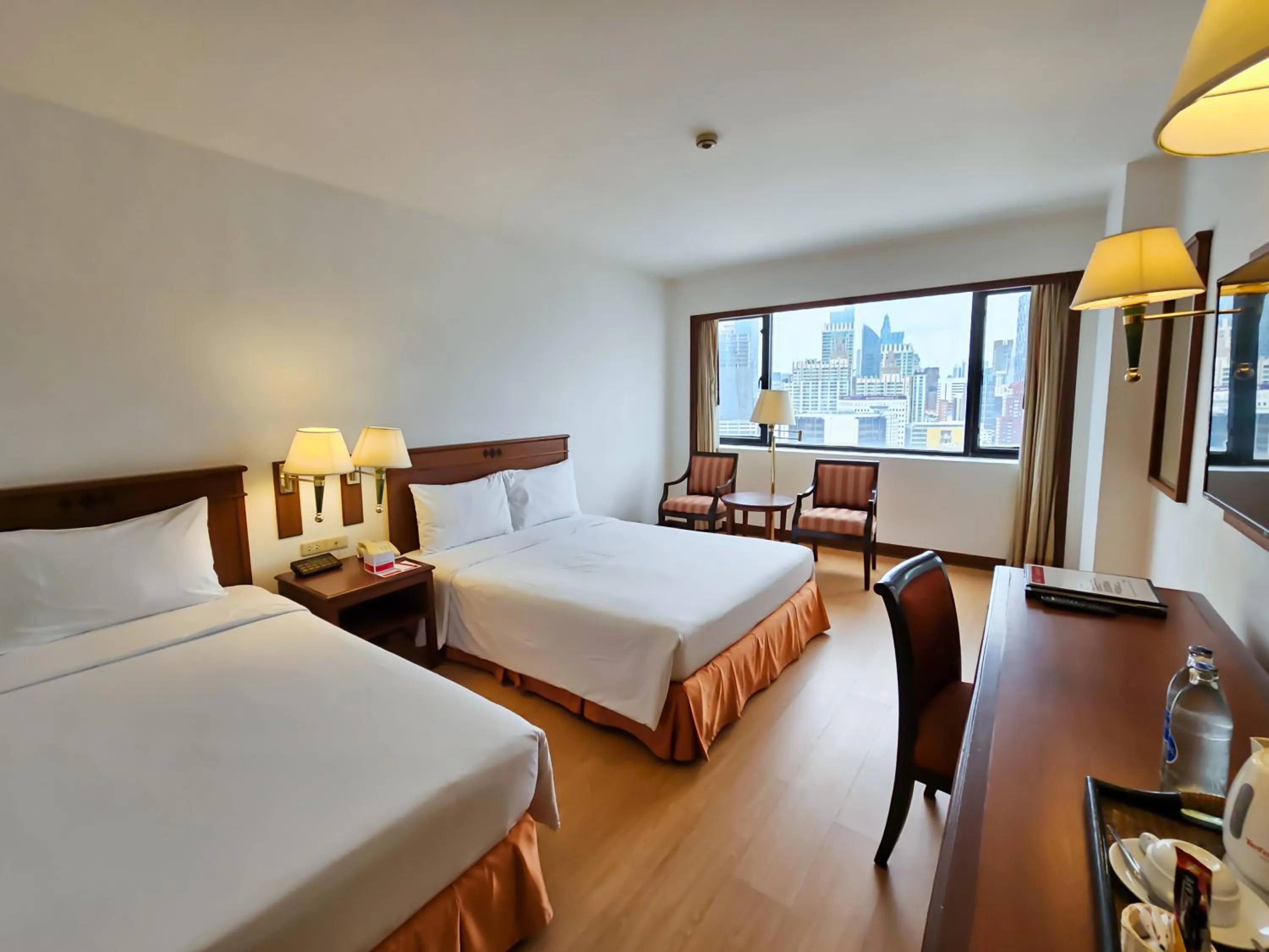 Bed in Ramada by Wyndham D MA Bangkok