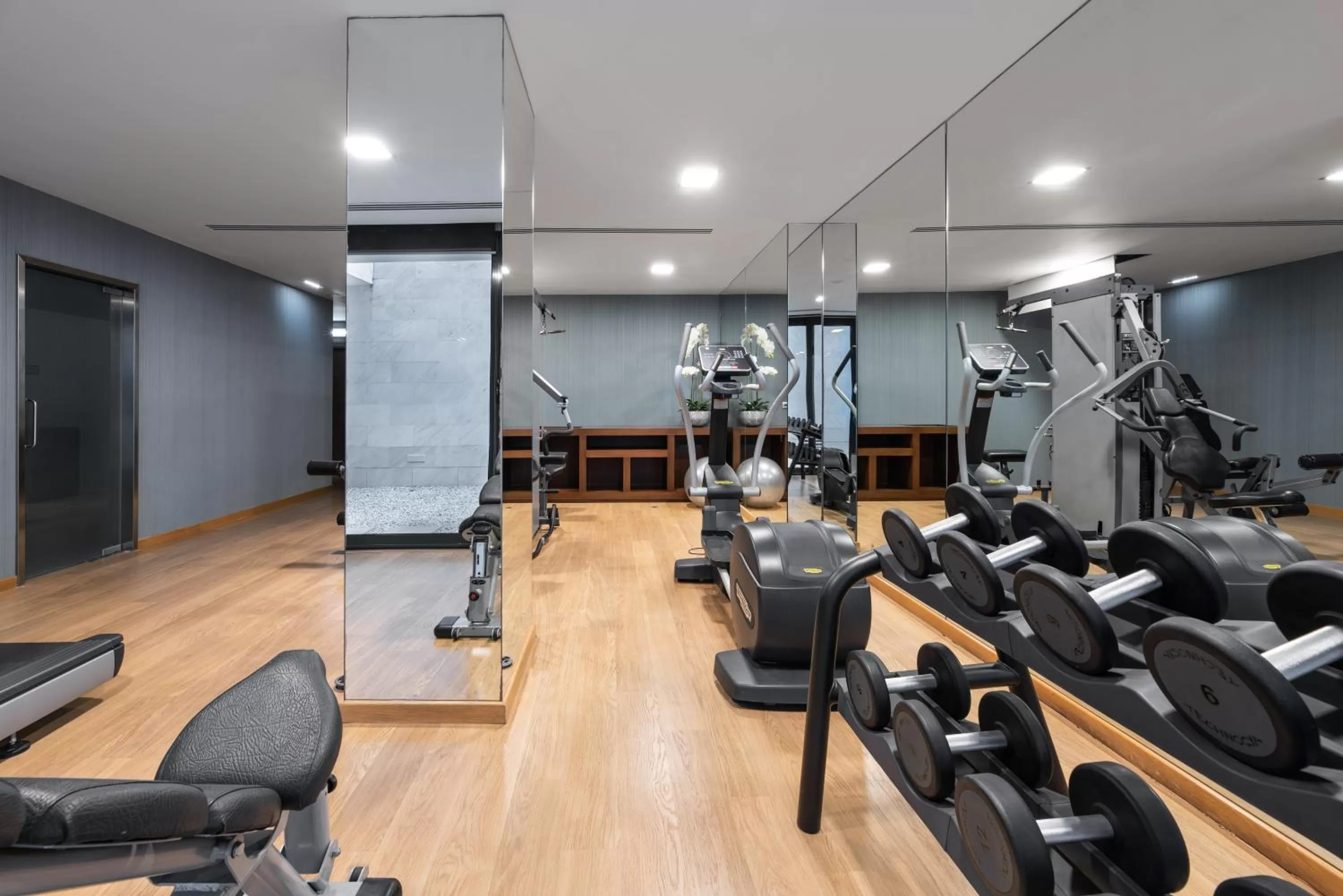 Fitness centre/facilities in Eurostars Das Letras