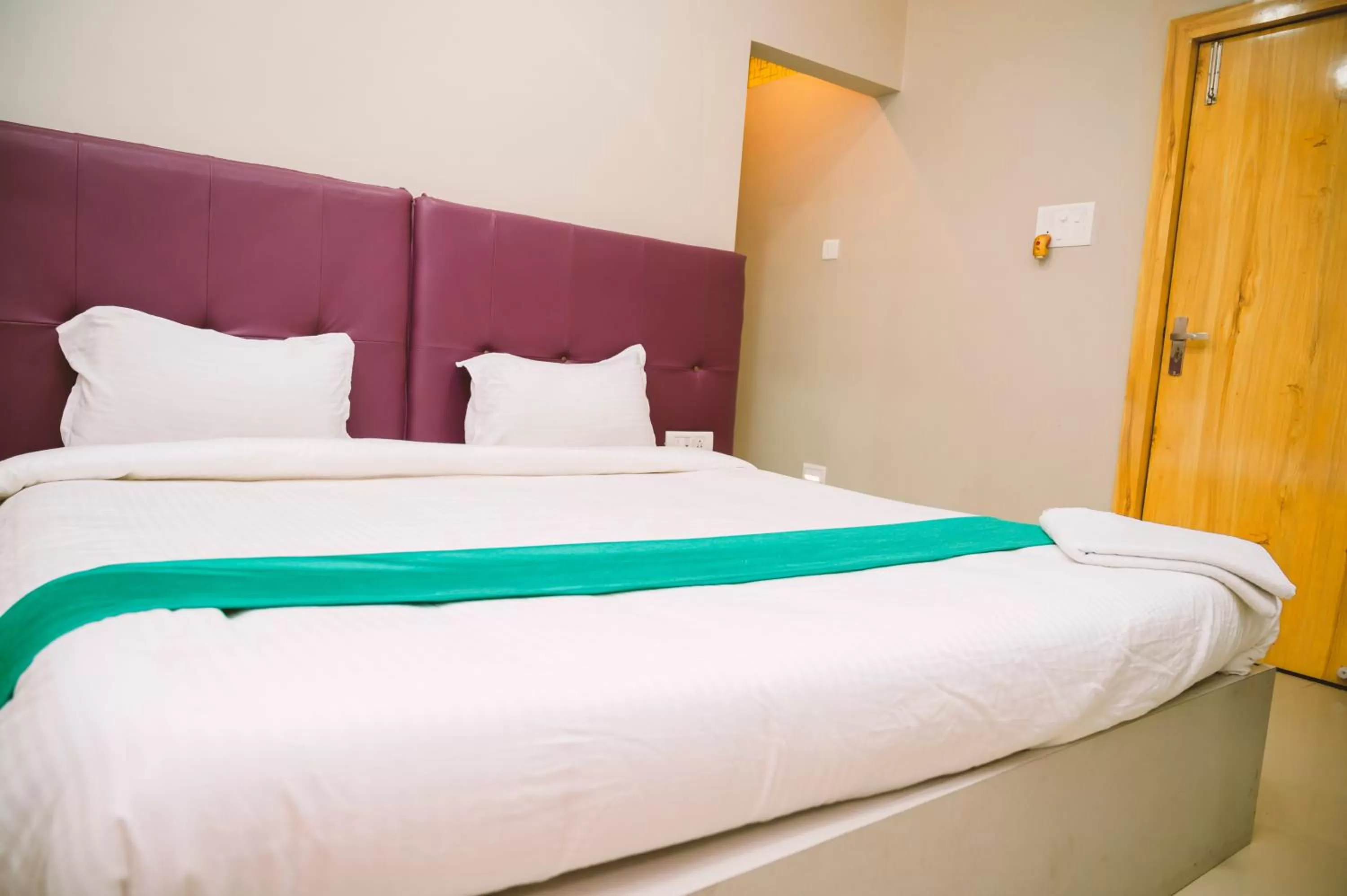 Bed in Hotel Green Apple