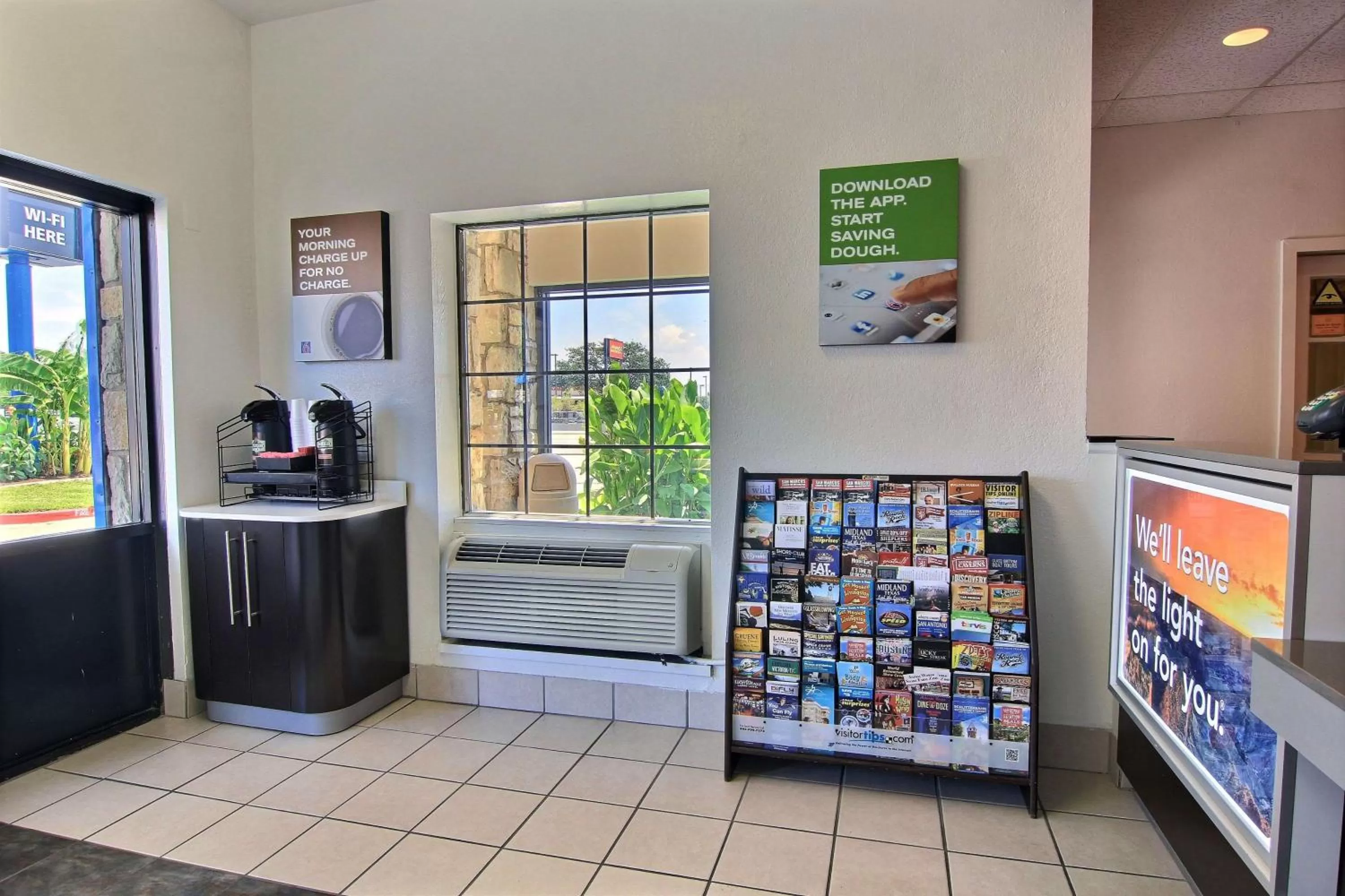 Lobby or reception in Motel 6 Austin, TX - Central Downtown UT