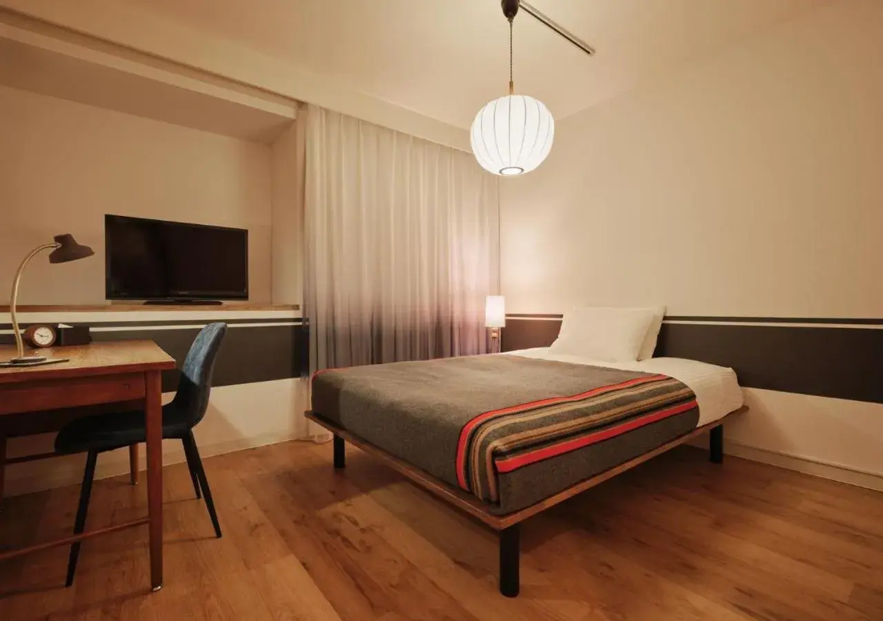 Double Room with Private Bathroom - single occupancy in Hotel Graphy Nezu Double Room with Private Bathroom - single occupancy in Hotel Graphy Nezu