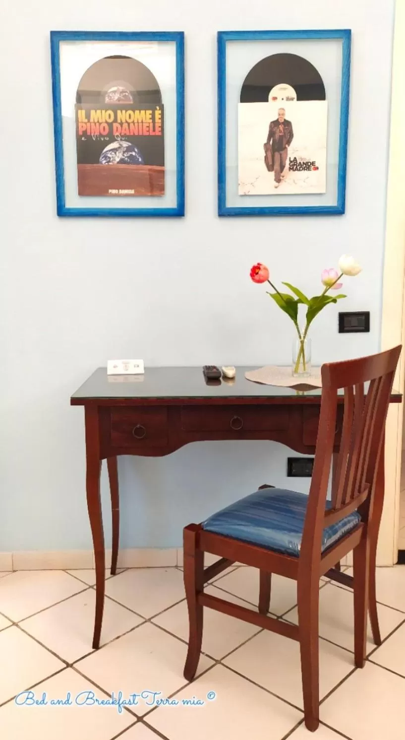 Decorative detail in B&B Terra Mia Napoli