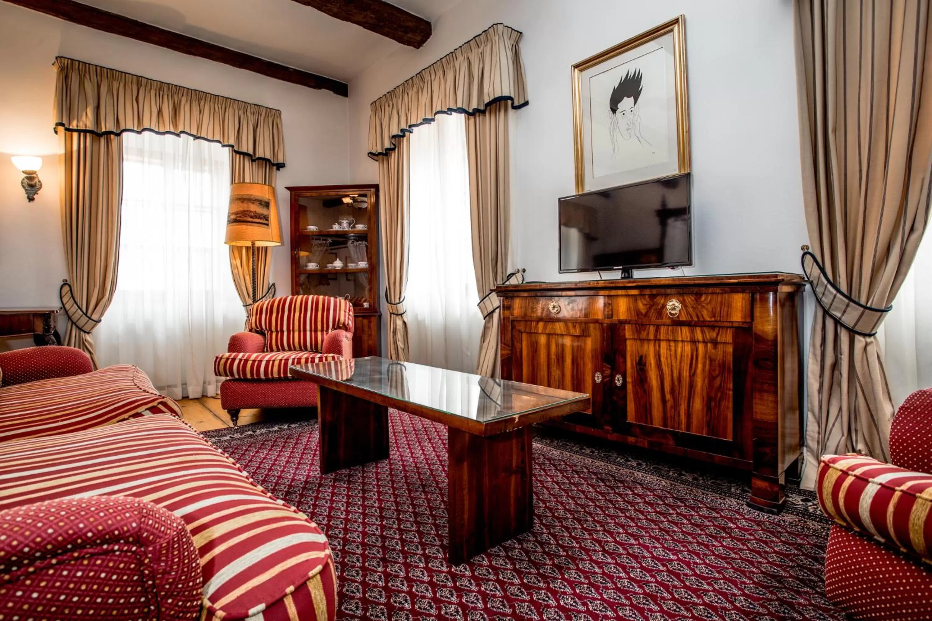 Living room in Hotel Dvur Hoffmeister
