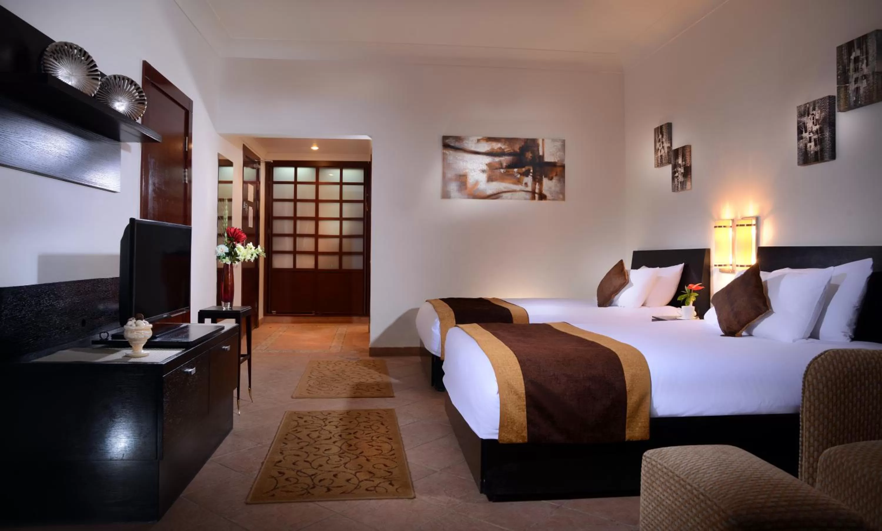 Bed in Mövenpick Resort El Sokhna