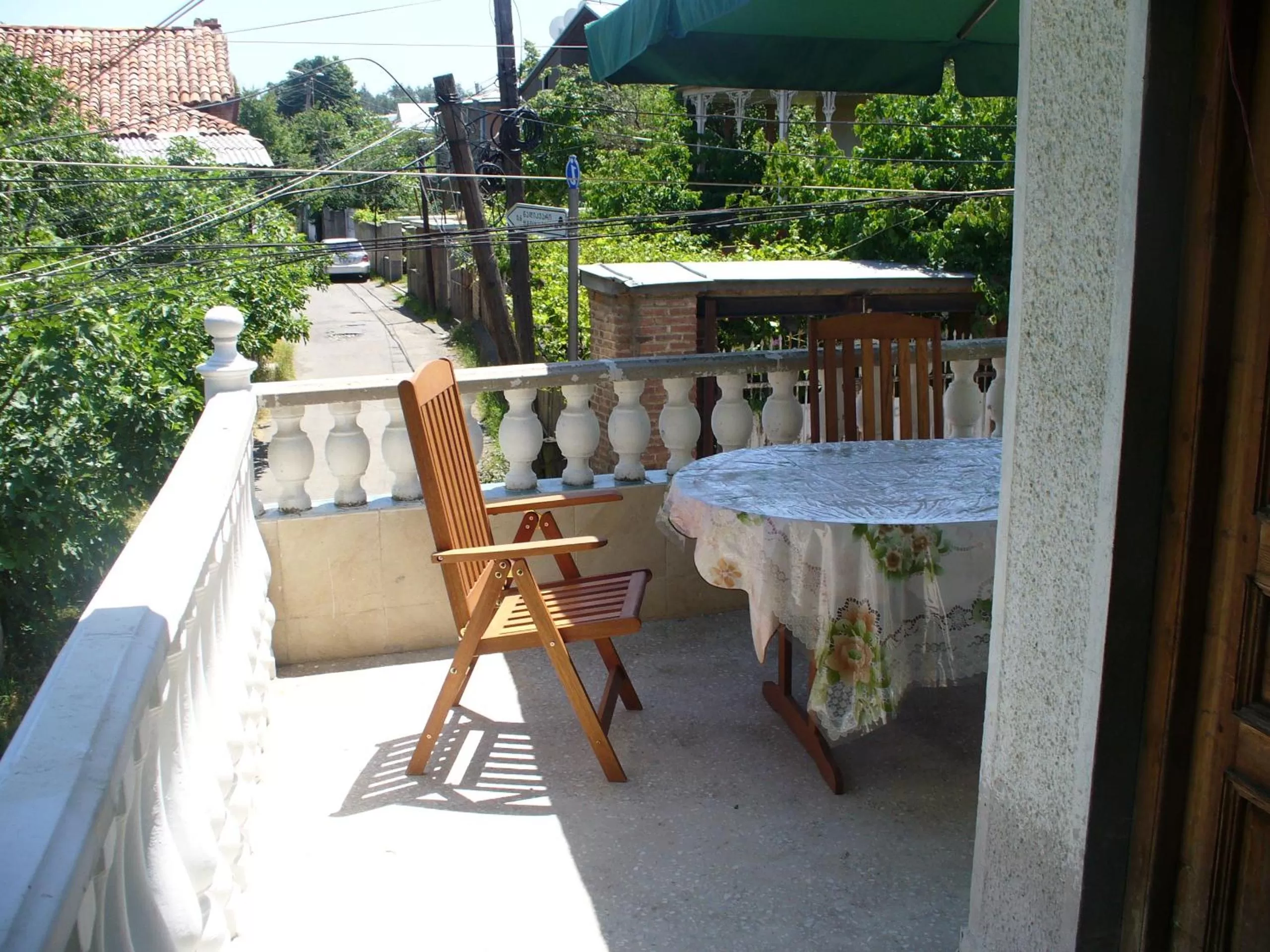 Balcony/Terrace in Nika's Guest House