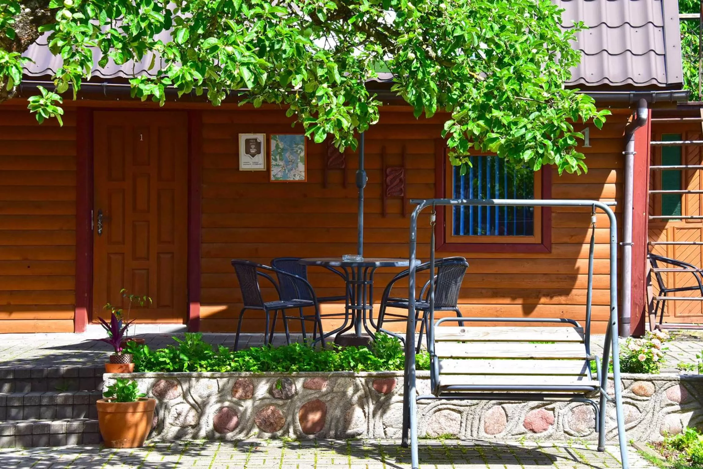 Patio in "Trakaitis" nameliai