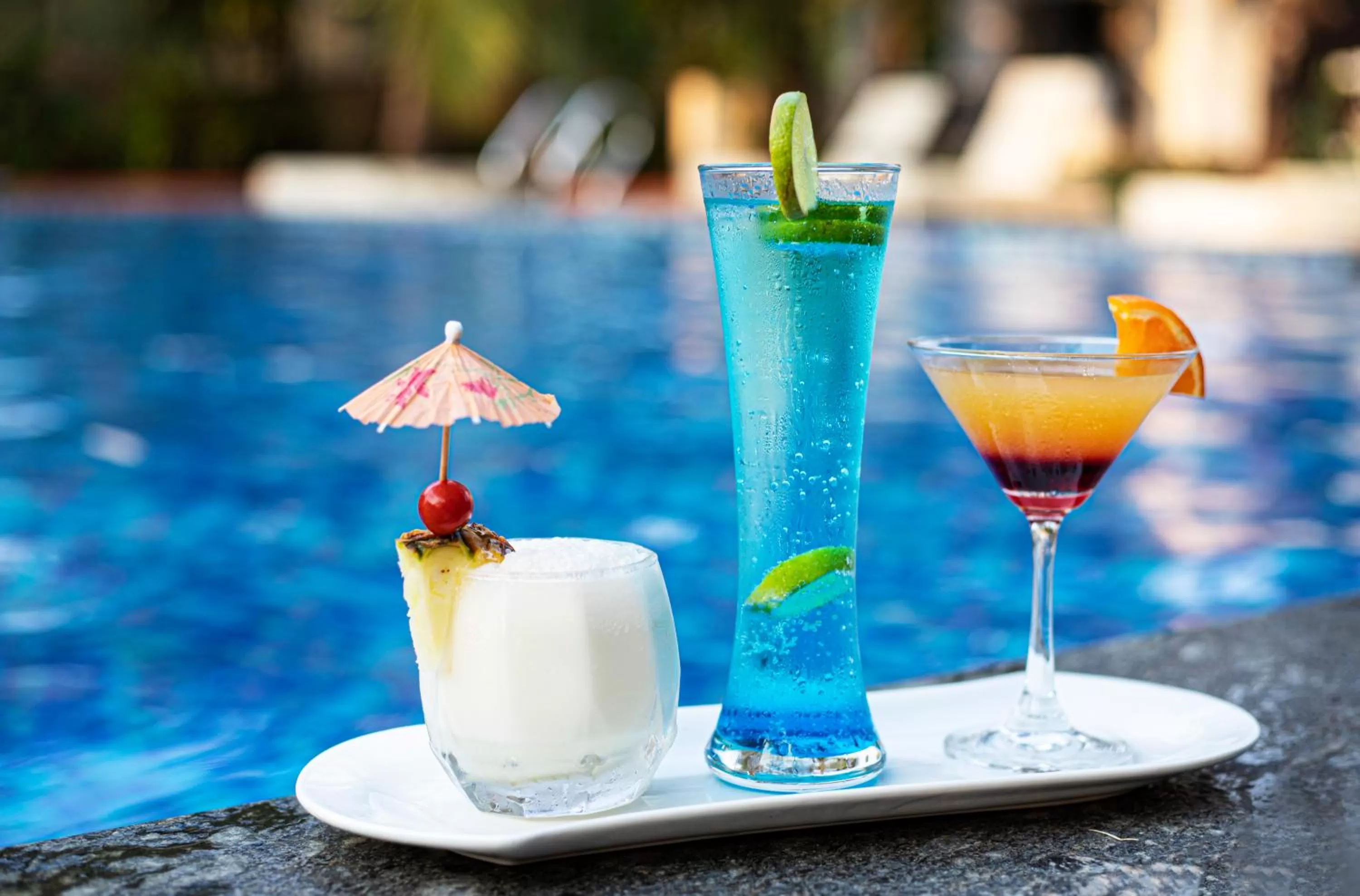 Swimming pool in Wild Berry Resort Agonda