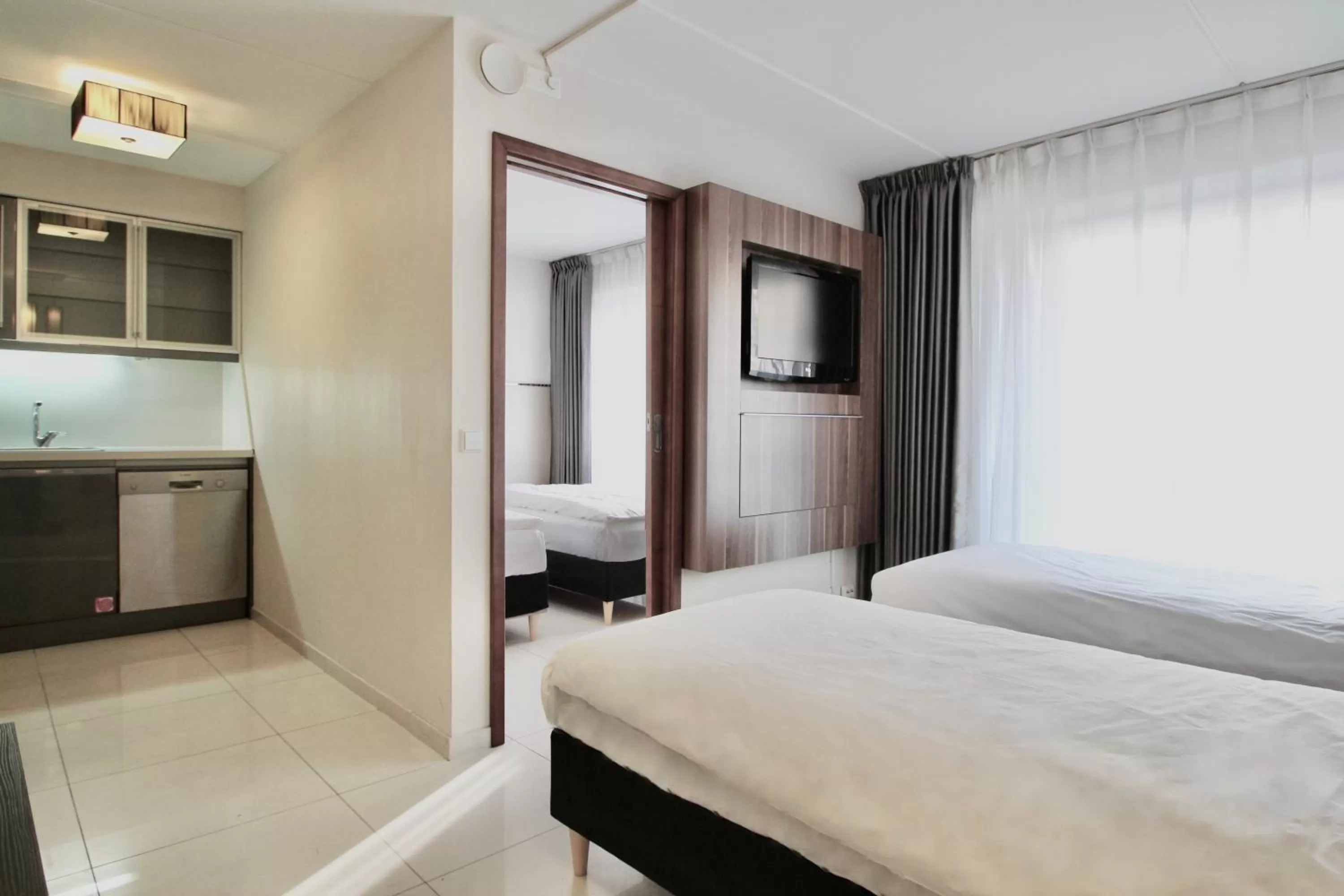 Bed in Super Stay Hotel, Oslo