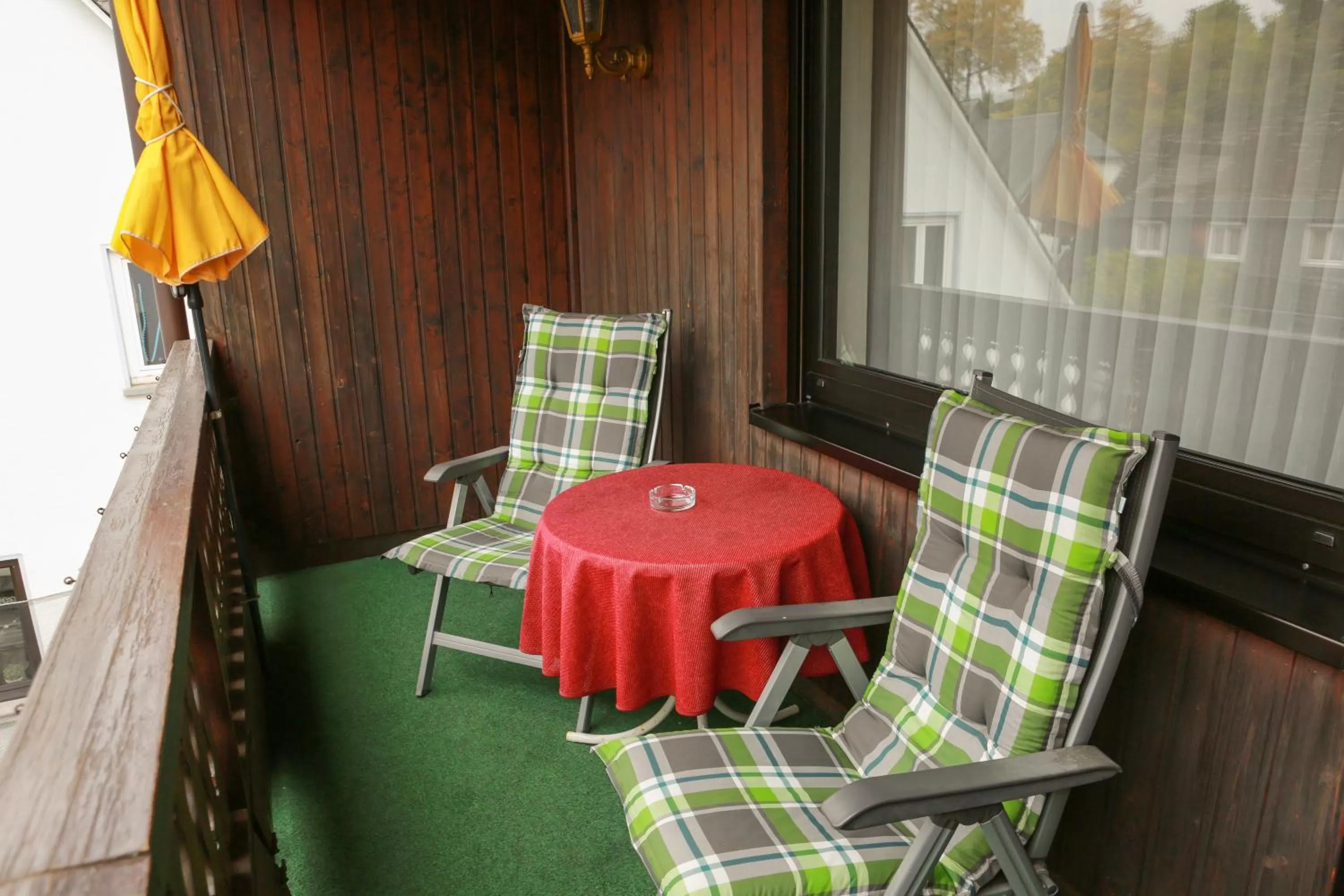 Balcony/Terrace, Seating Area in Sporthotel Göbel