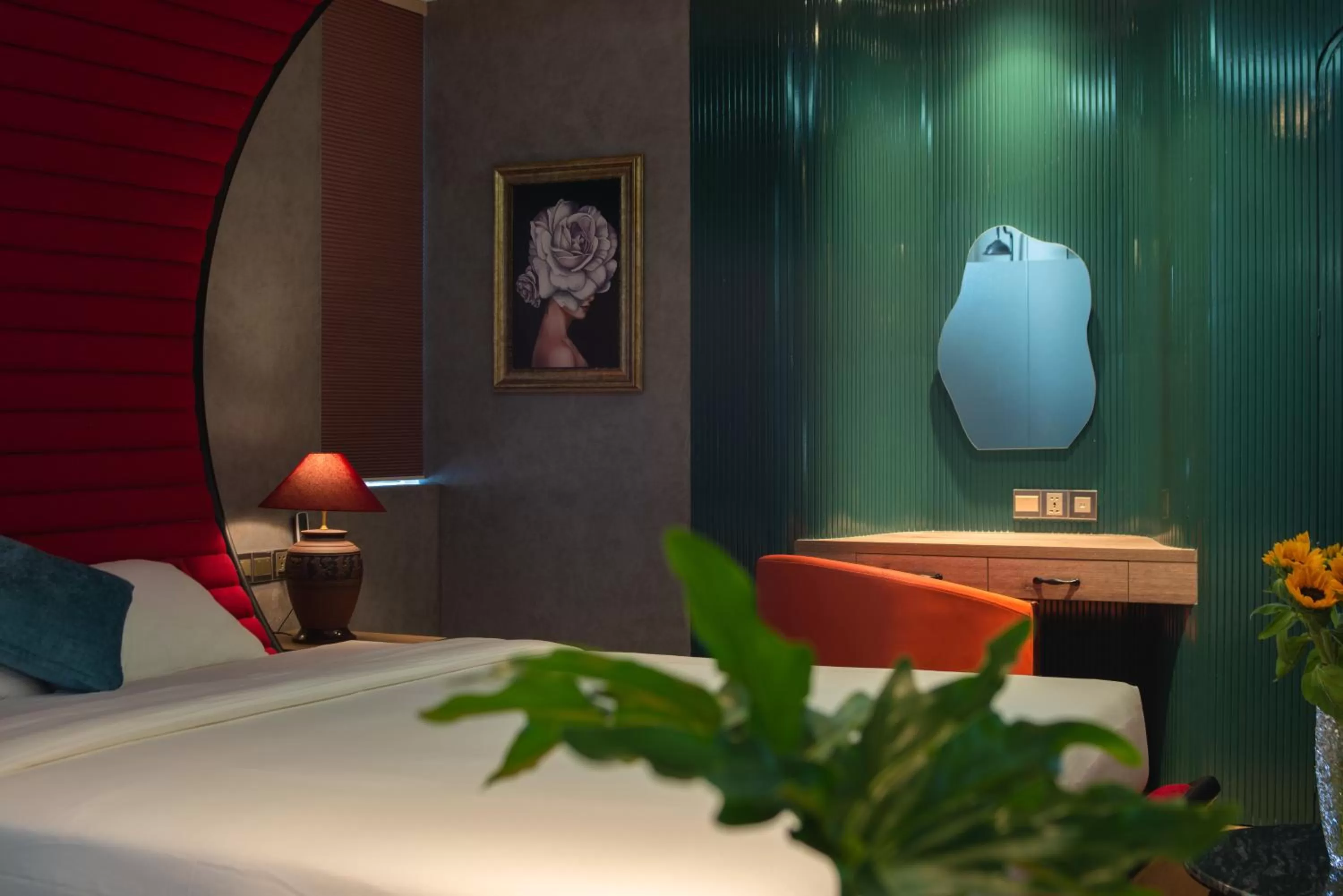 Decorative detail in Aaron Boutique Hotel