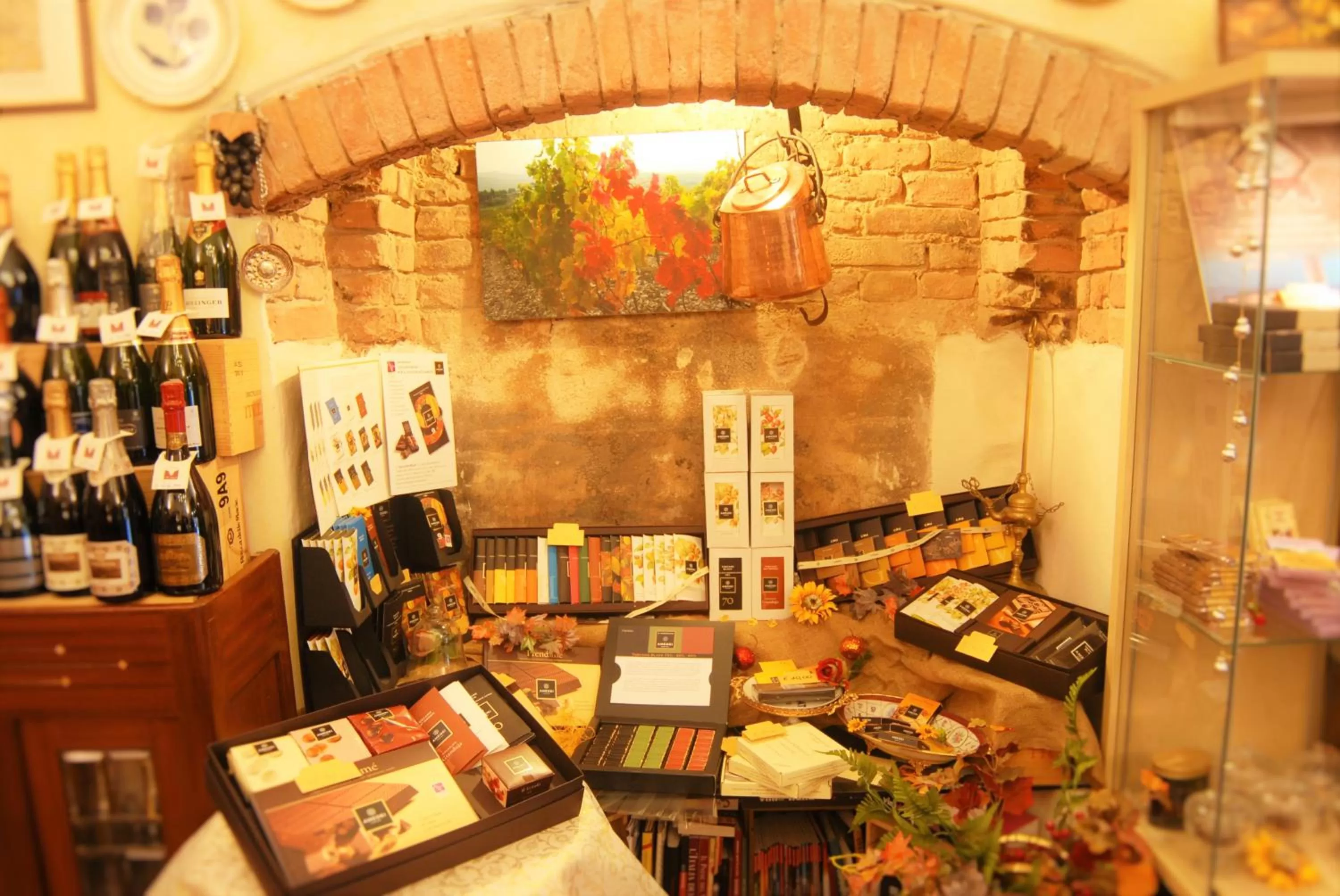 Food close-up in Palazzo Pacini