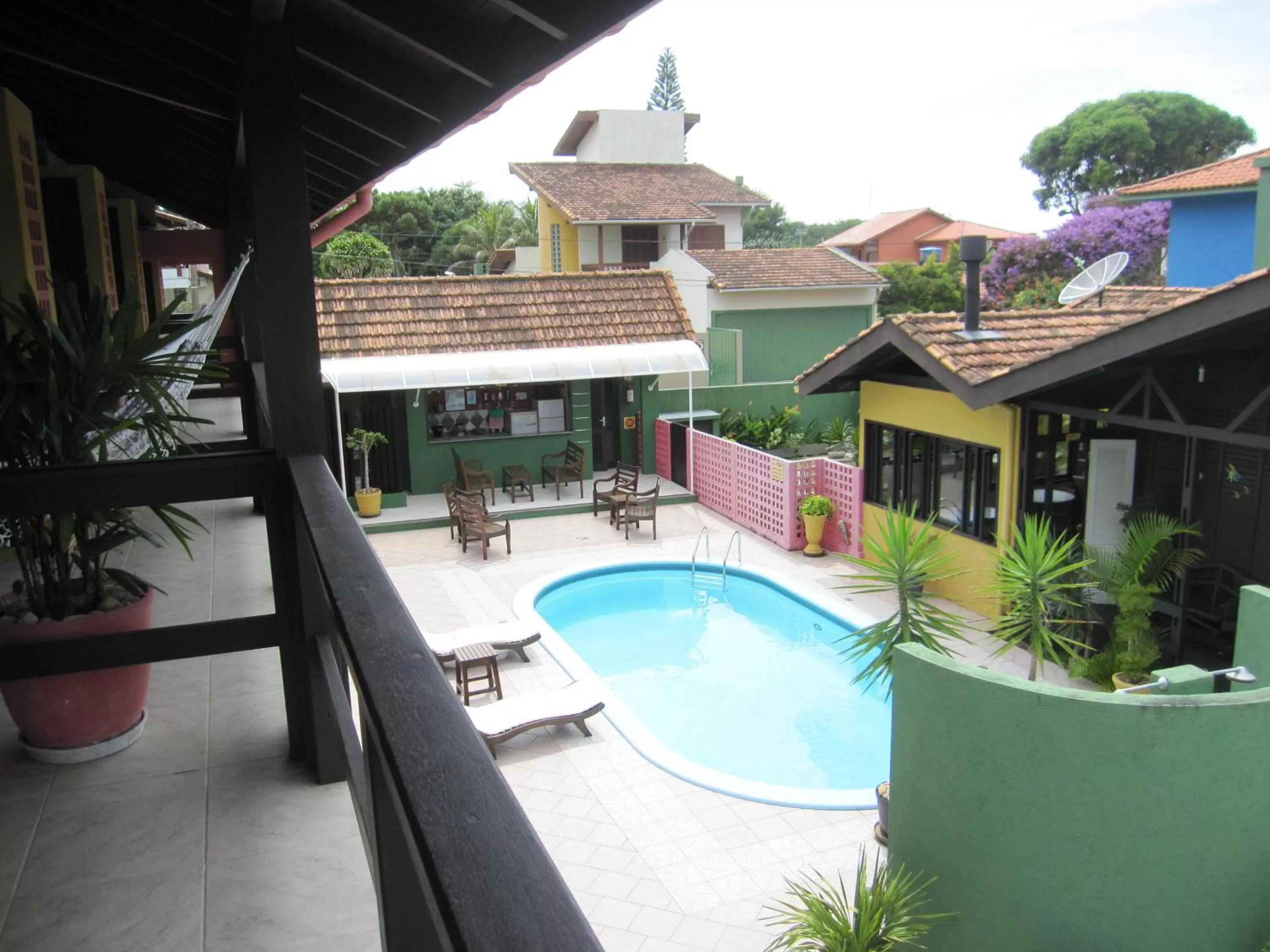 Bird's eye view, Pool View in Pousada Vento Sul