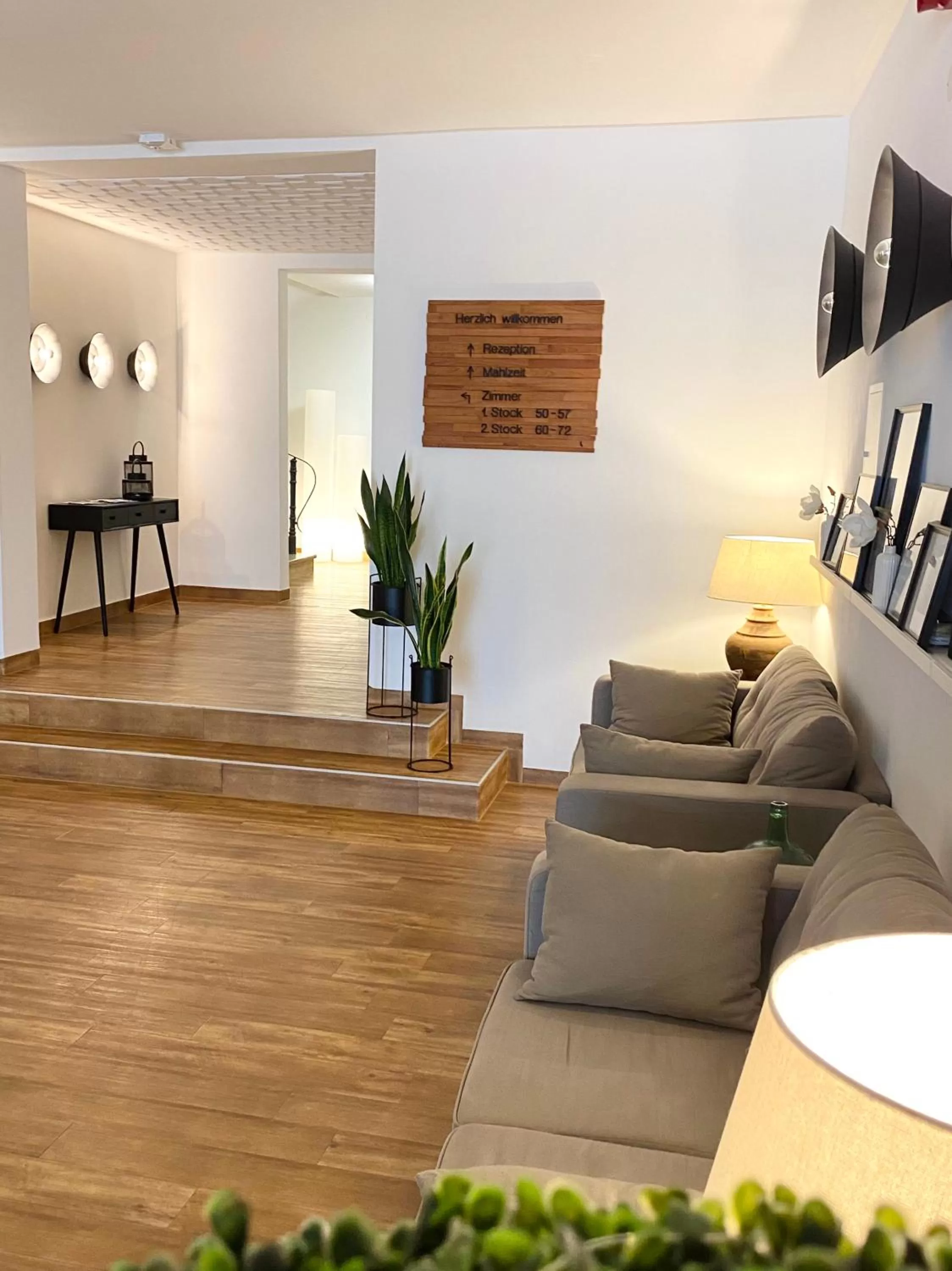 Lobby or reception in Hotel Deutsches Haus