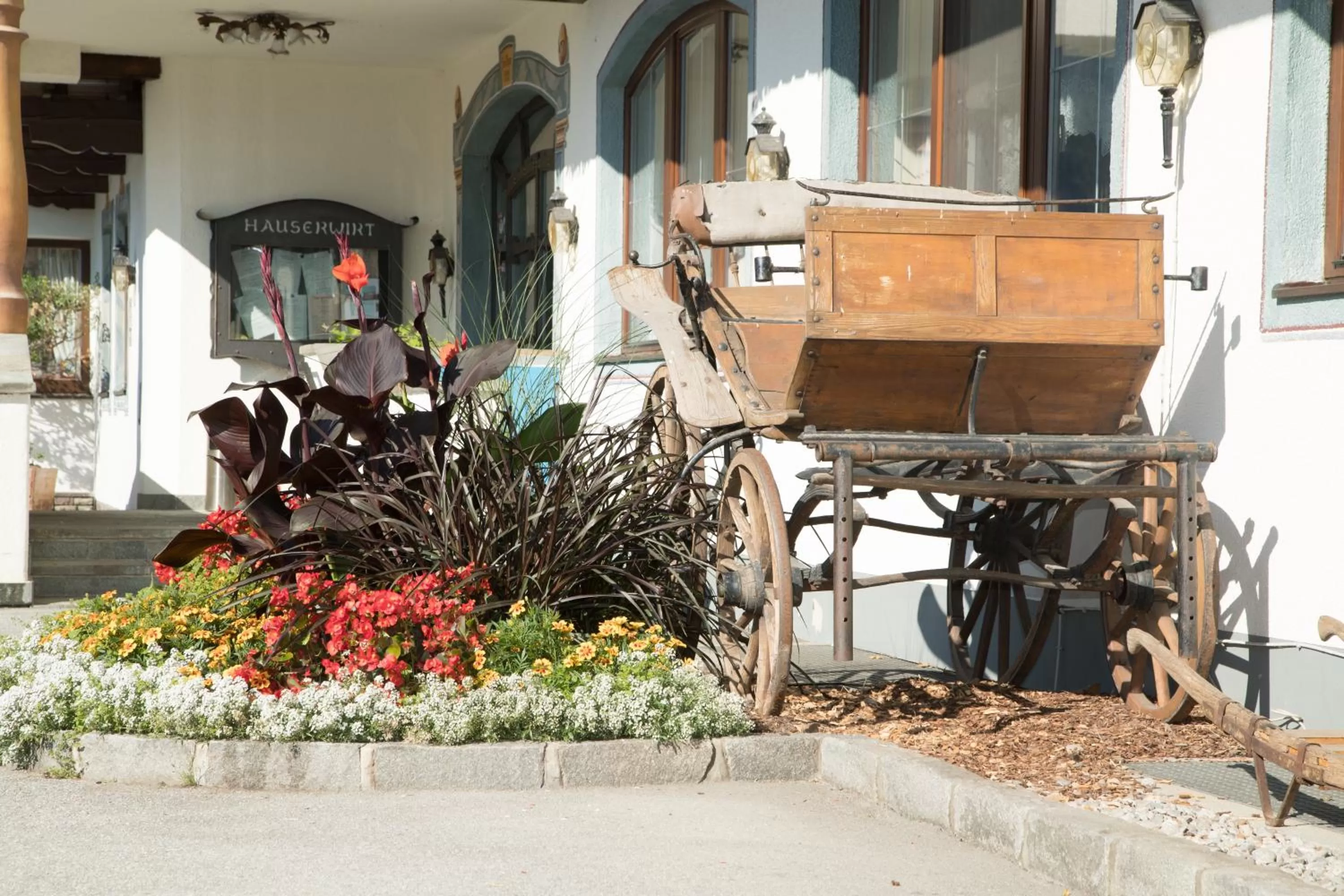 Facade/entrance in Hotel Hauserwirt