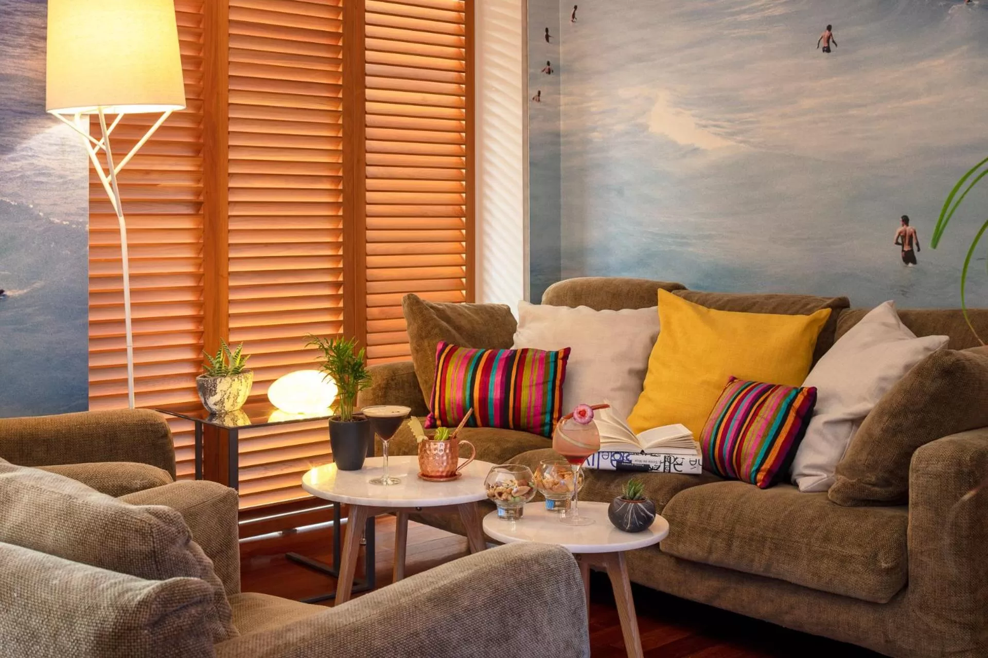 Lounge or bar in Hotel Beau Rivage