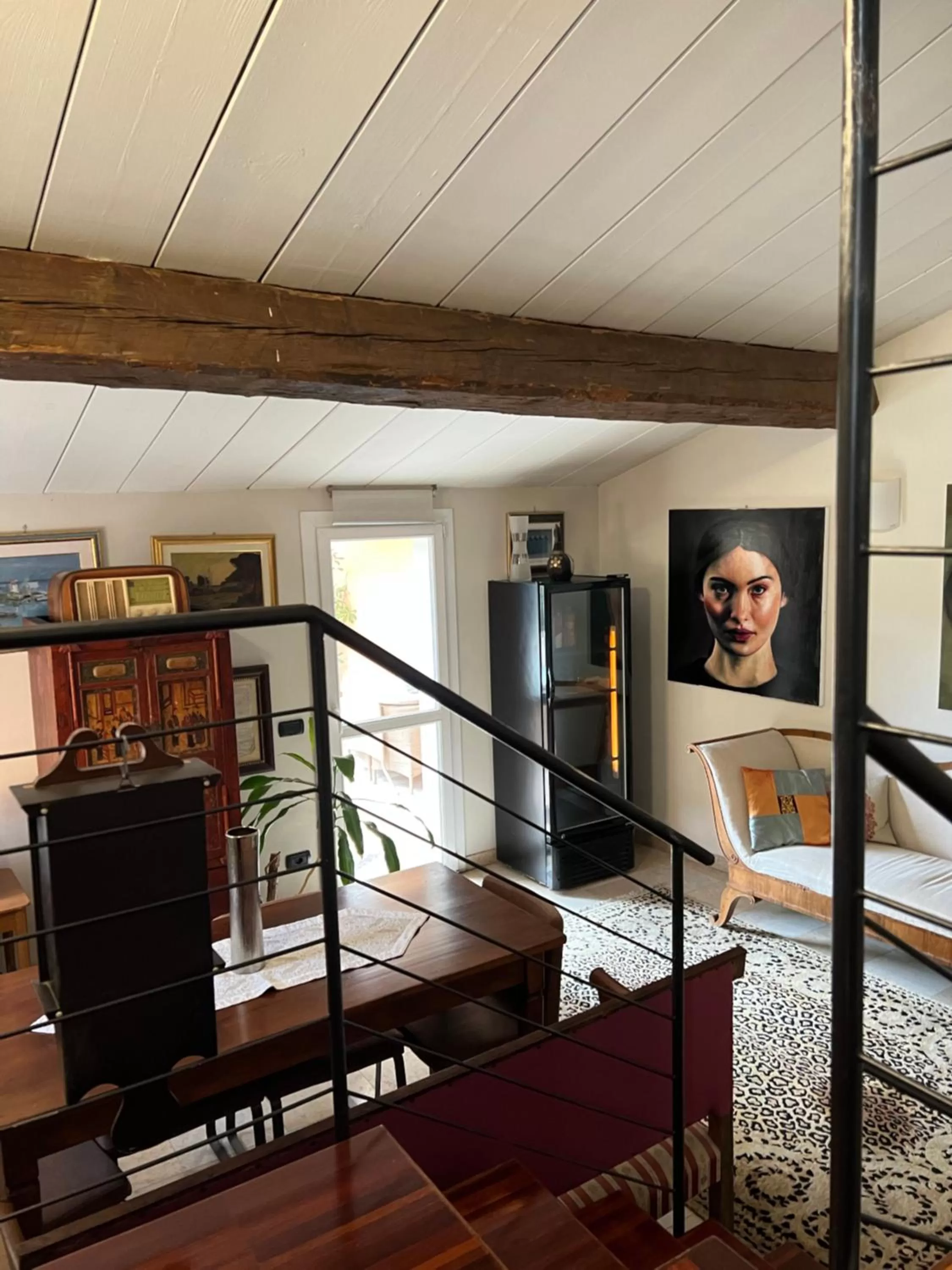 Seating area in A Casa Di Paola Suite