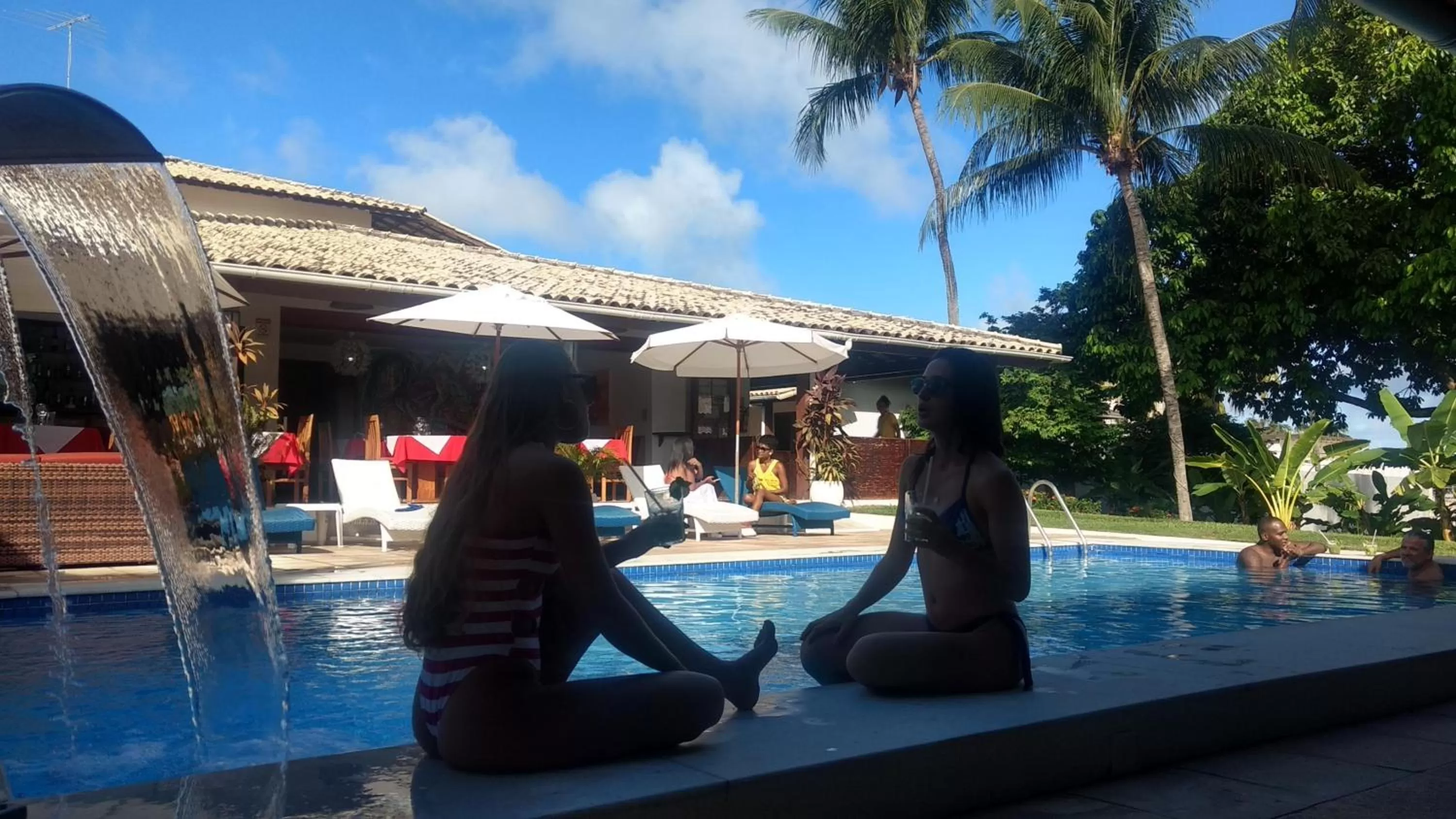 Swimming Pool in Hotel Pousada Salvador Paradise
