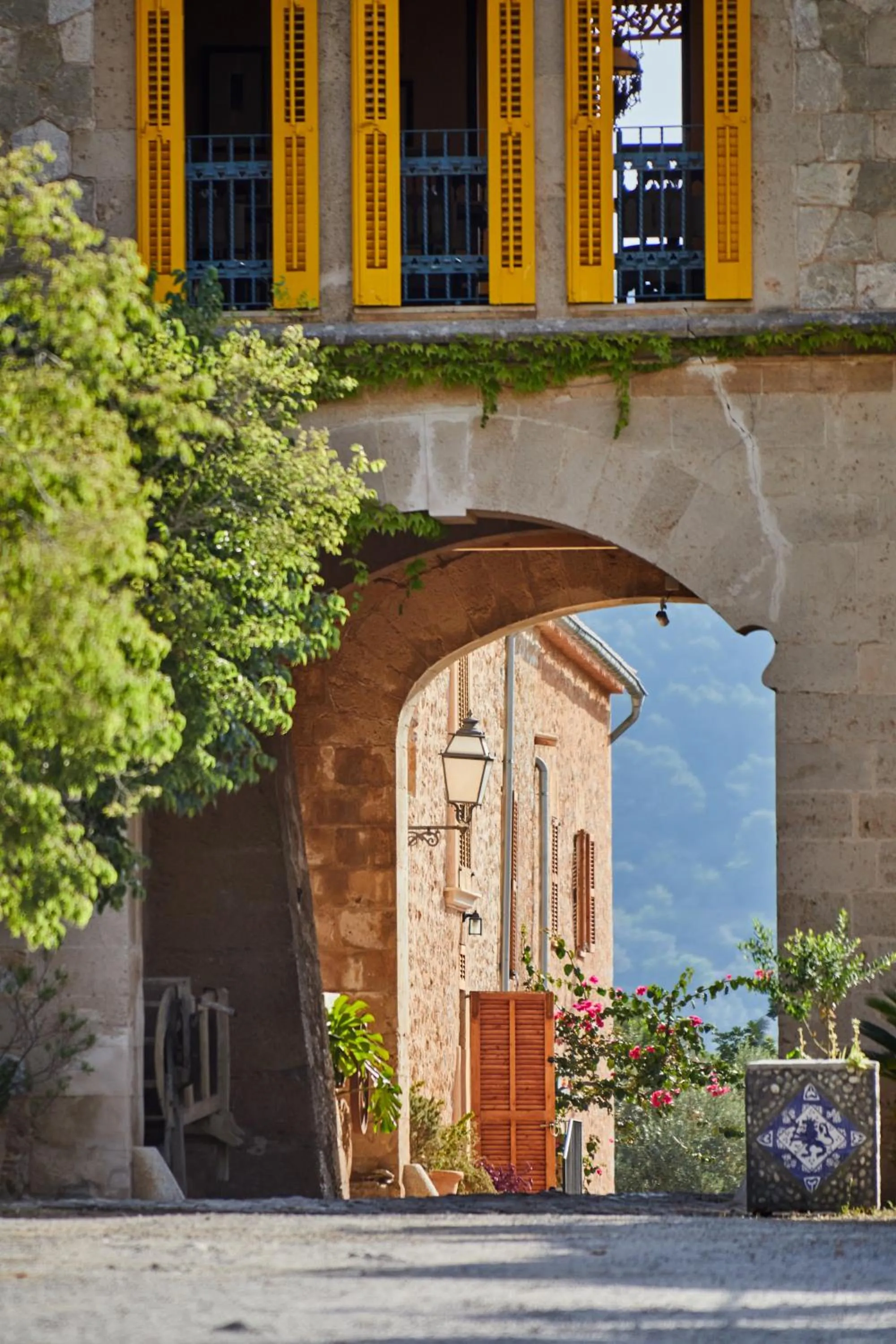 Facade/entrance in Agroturismo Alquería Blanca