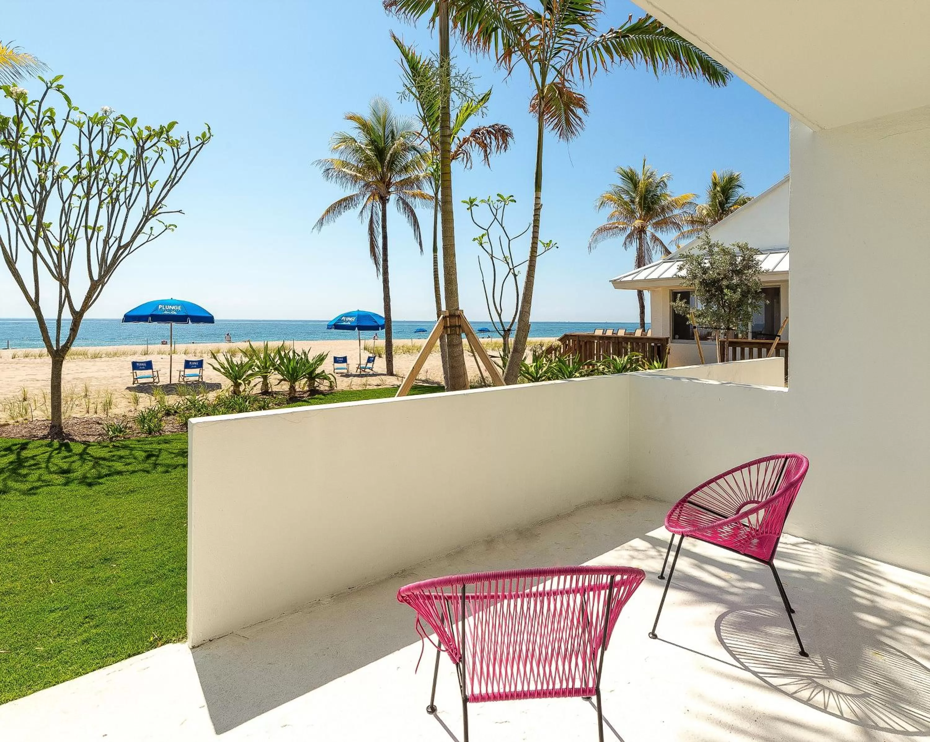 Patio in Plunge Beach Resort