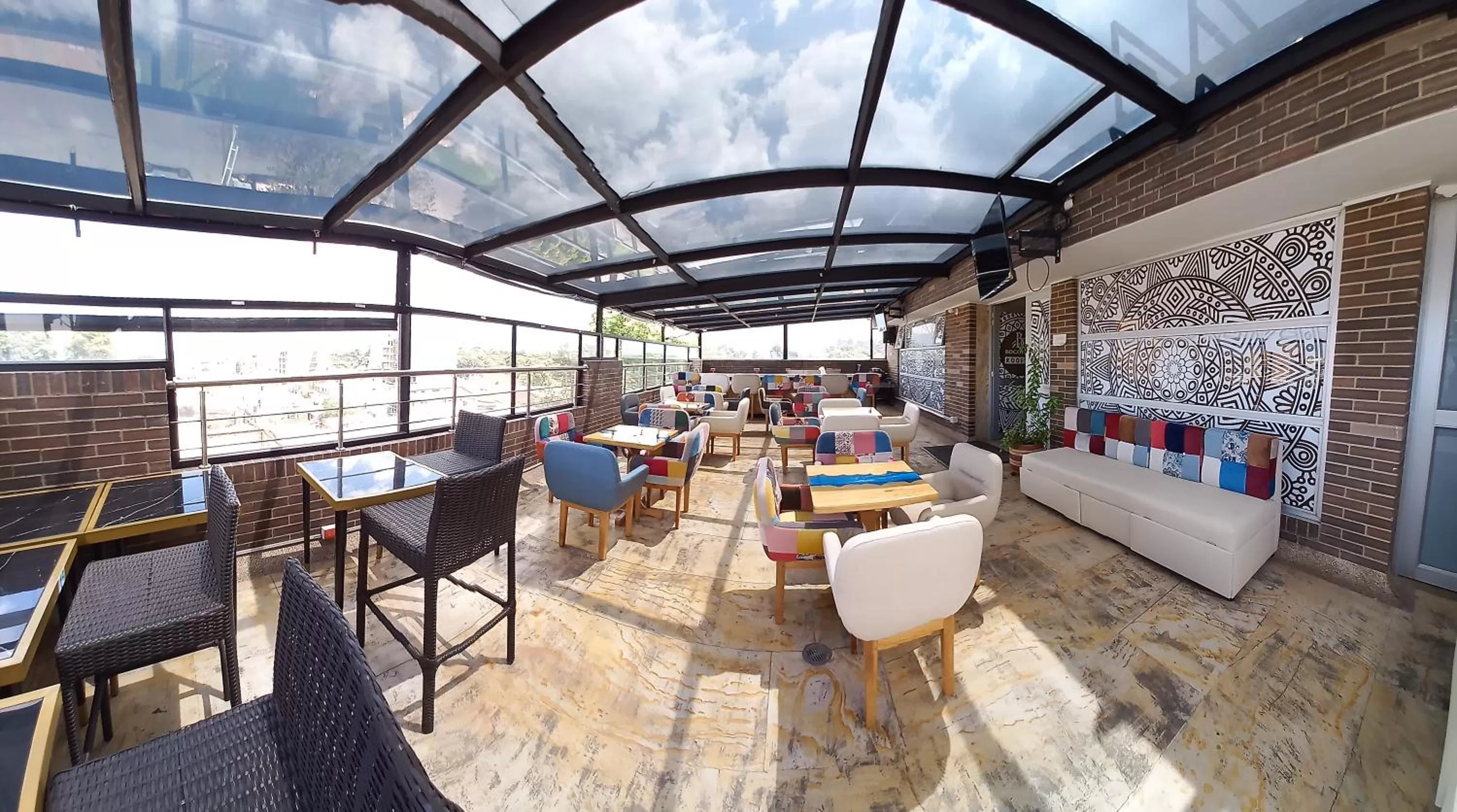 Balcony/Terrace in Hotel Bogota DC