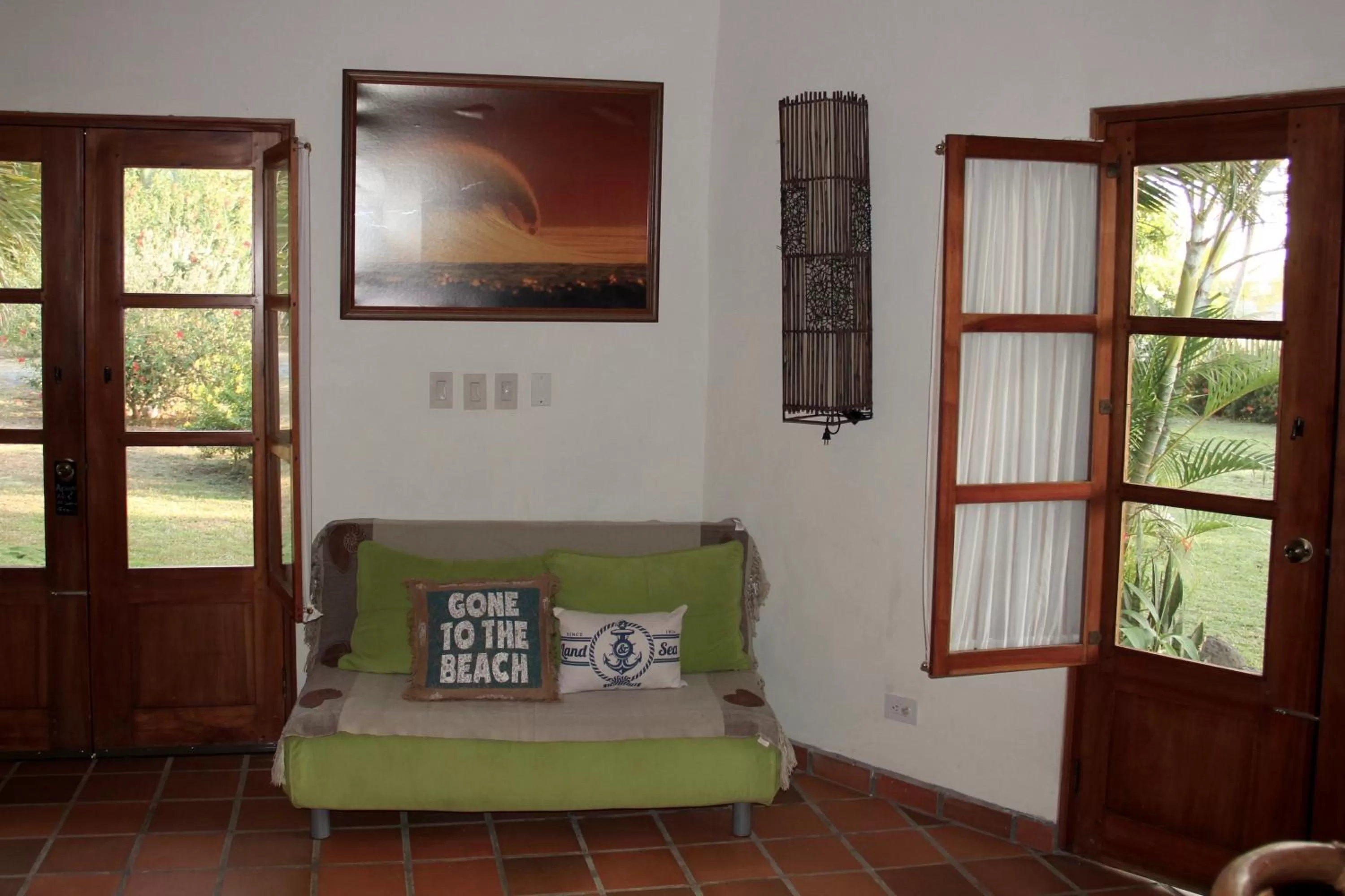 Seating Area in Cabañas La Casa de Pucha