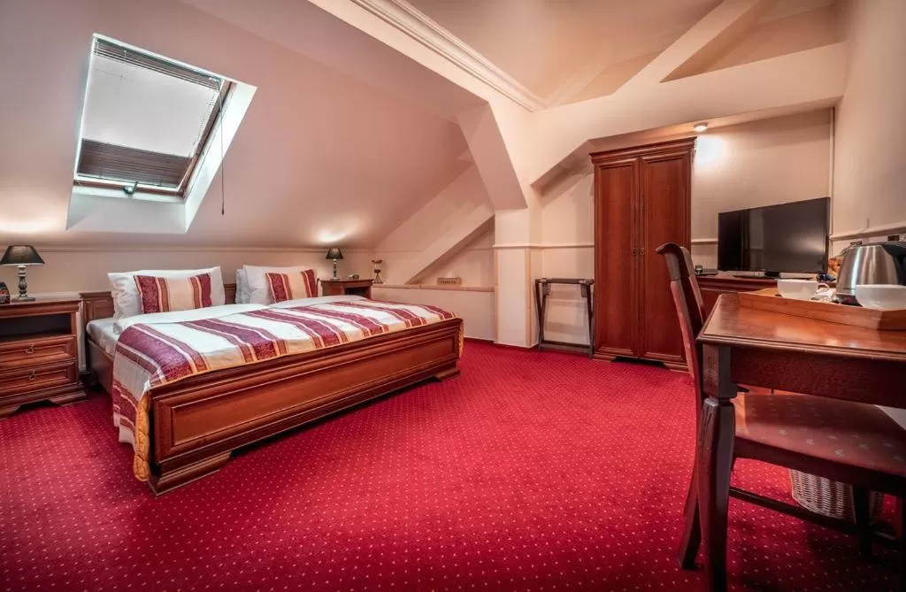 Photo of the whole room, Bed in Hotel Capital with private wellness