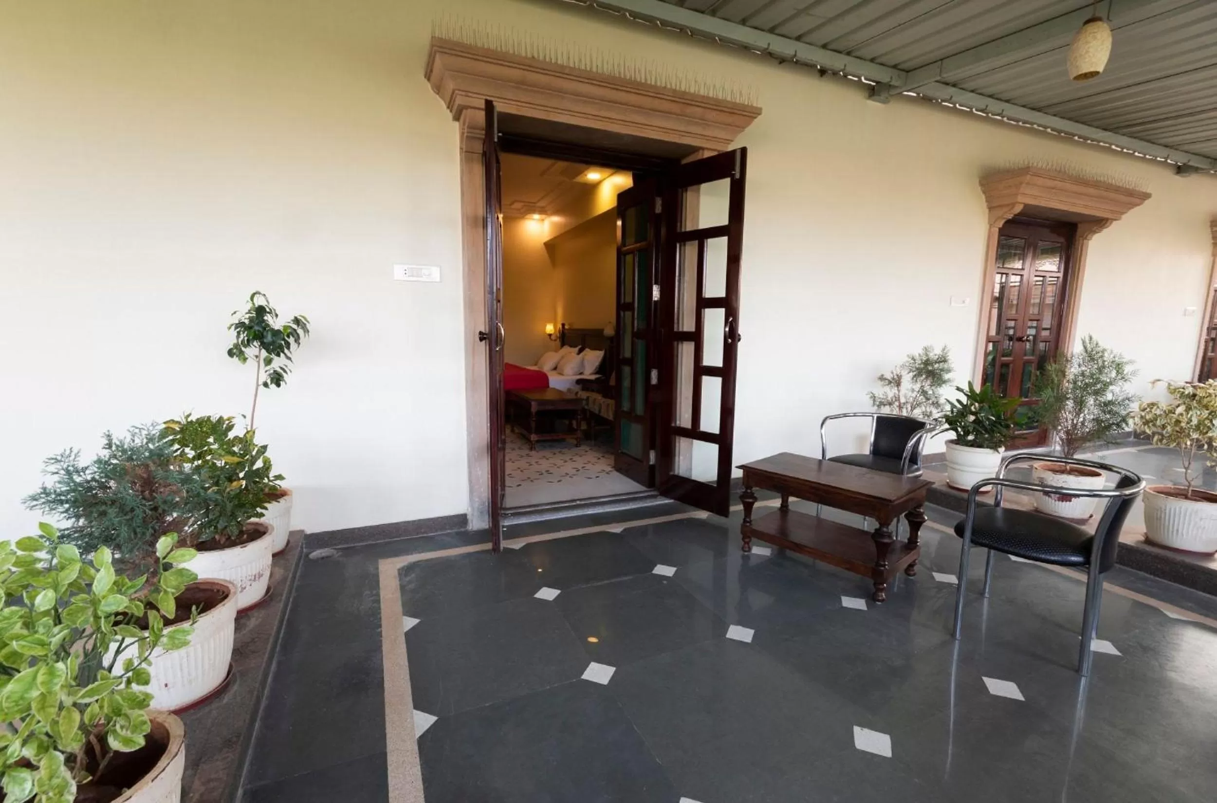 Patio in Hanuwant Niwas Jodhpur