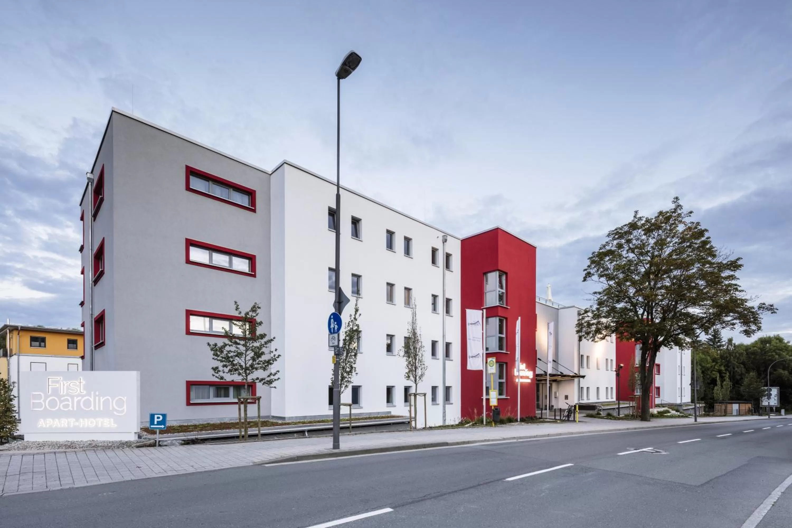 Property building in Apart-Hotel FirstBoarding Bayreuth