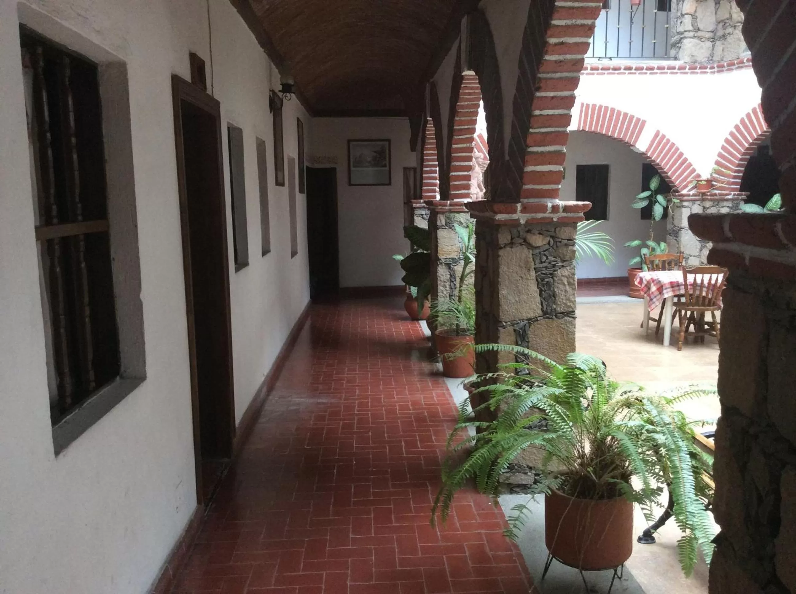 Decorative detail in Hotel Molino del Rey