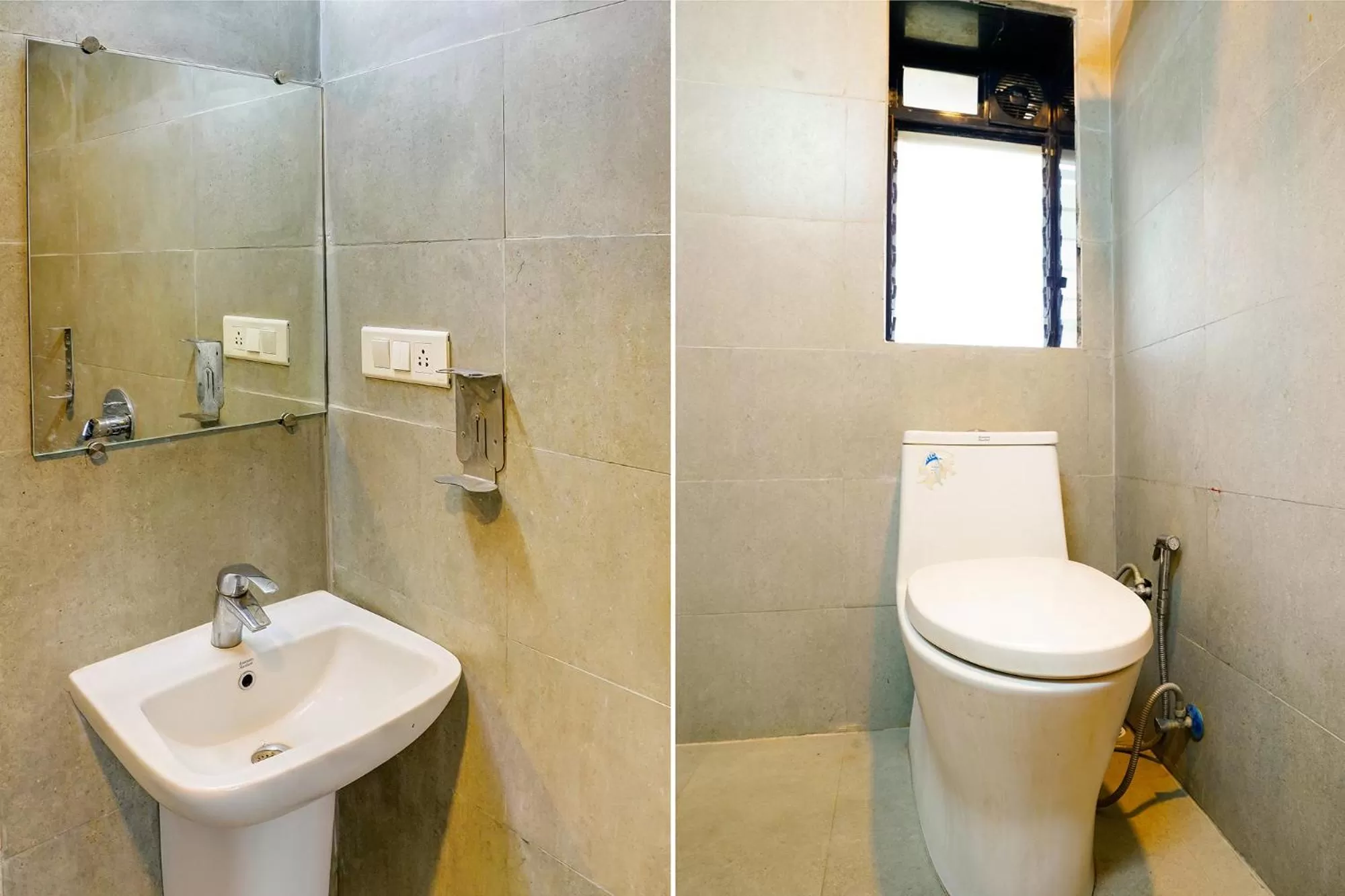 Bathroom in FabExpress Highway Residency