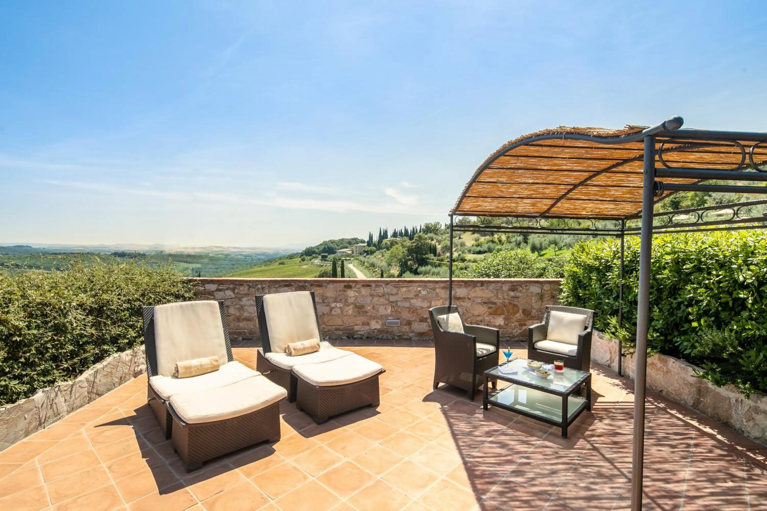Balcony/Terrace in Hotel Le Fontanelle