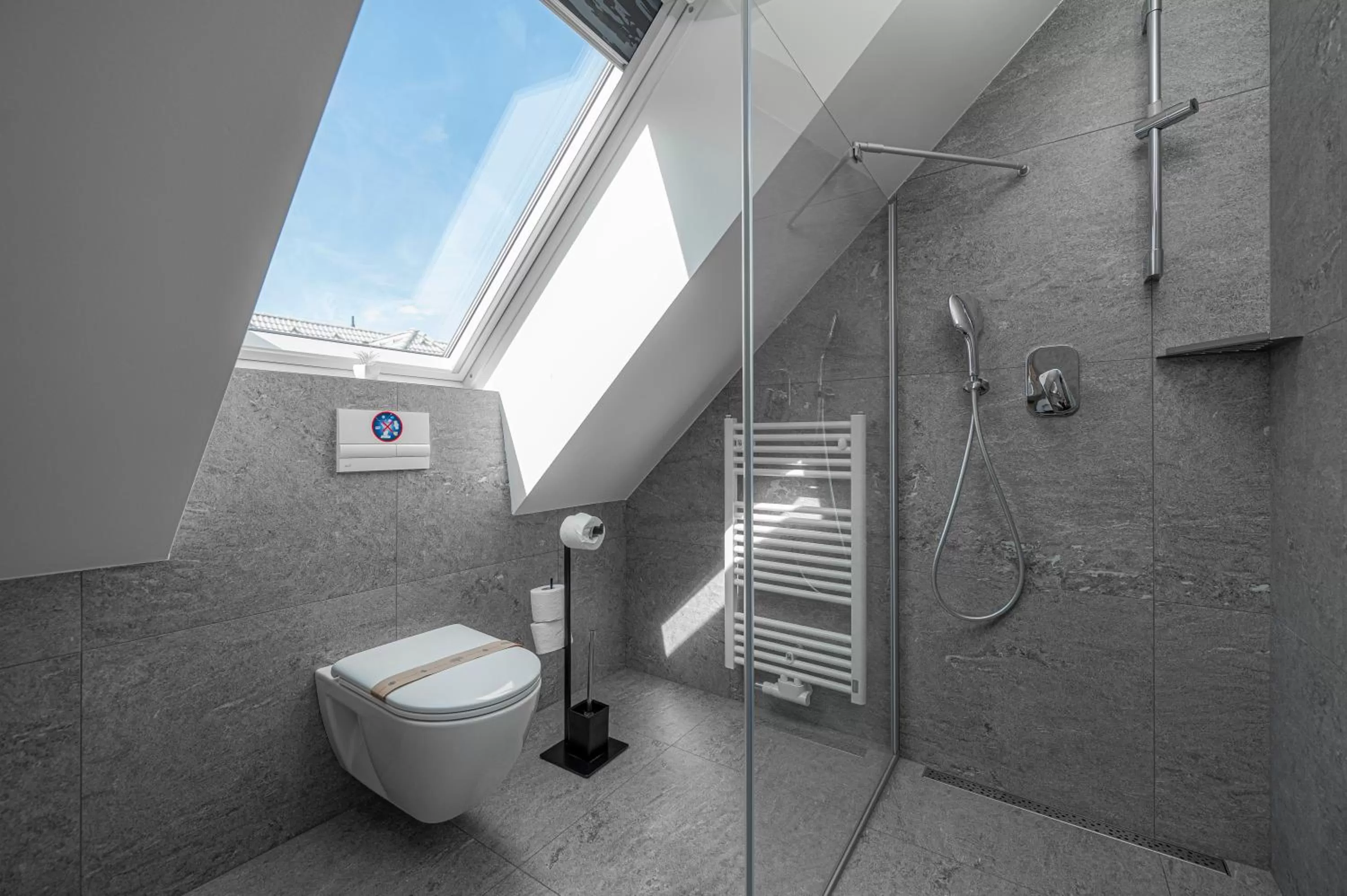 Bathroom in Veldes B&B