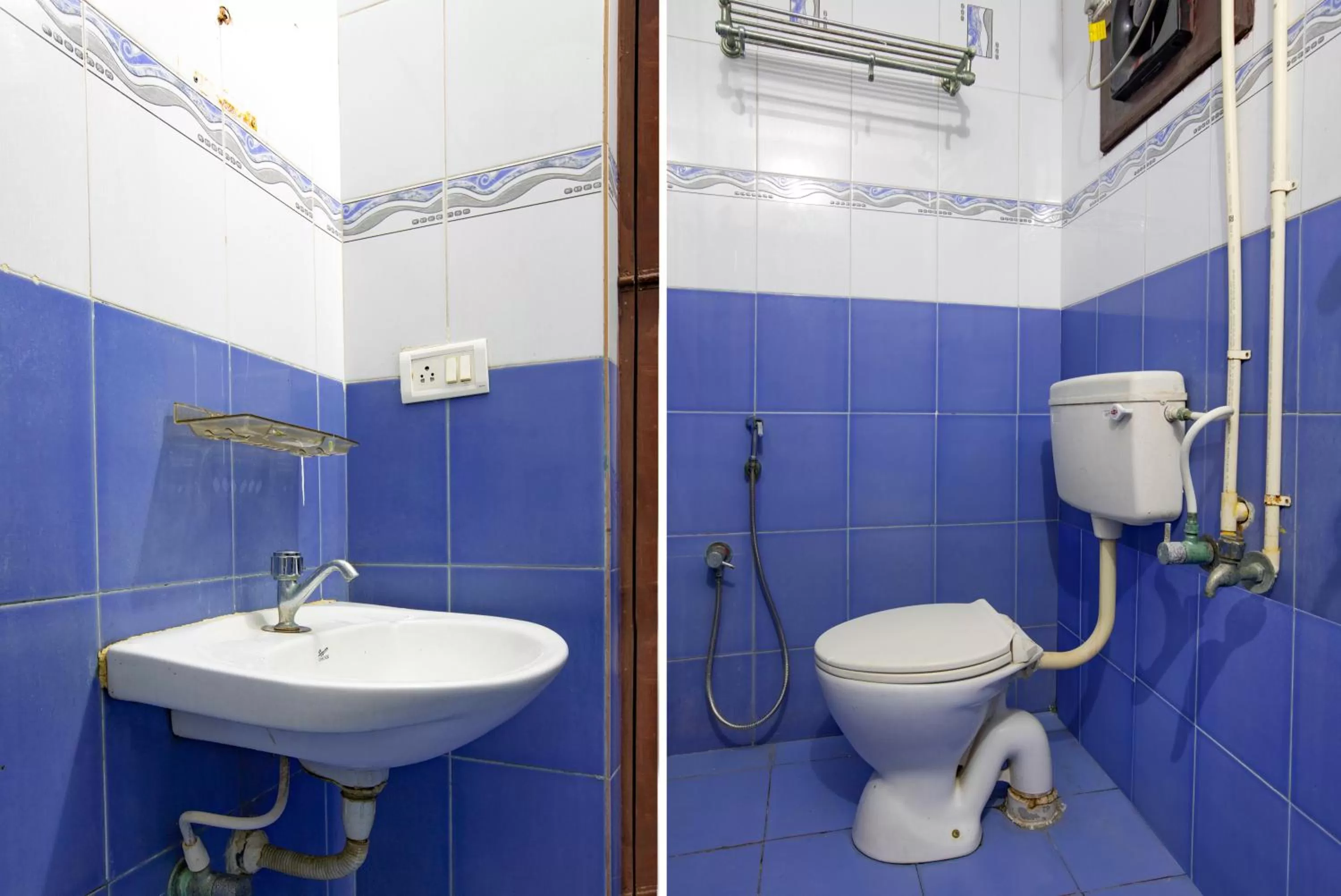 Toilet in The Dolphin Park Hotel, Virugambakkam