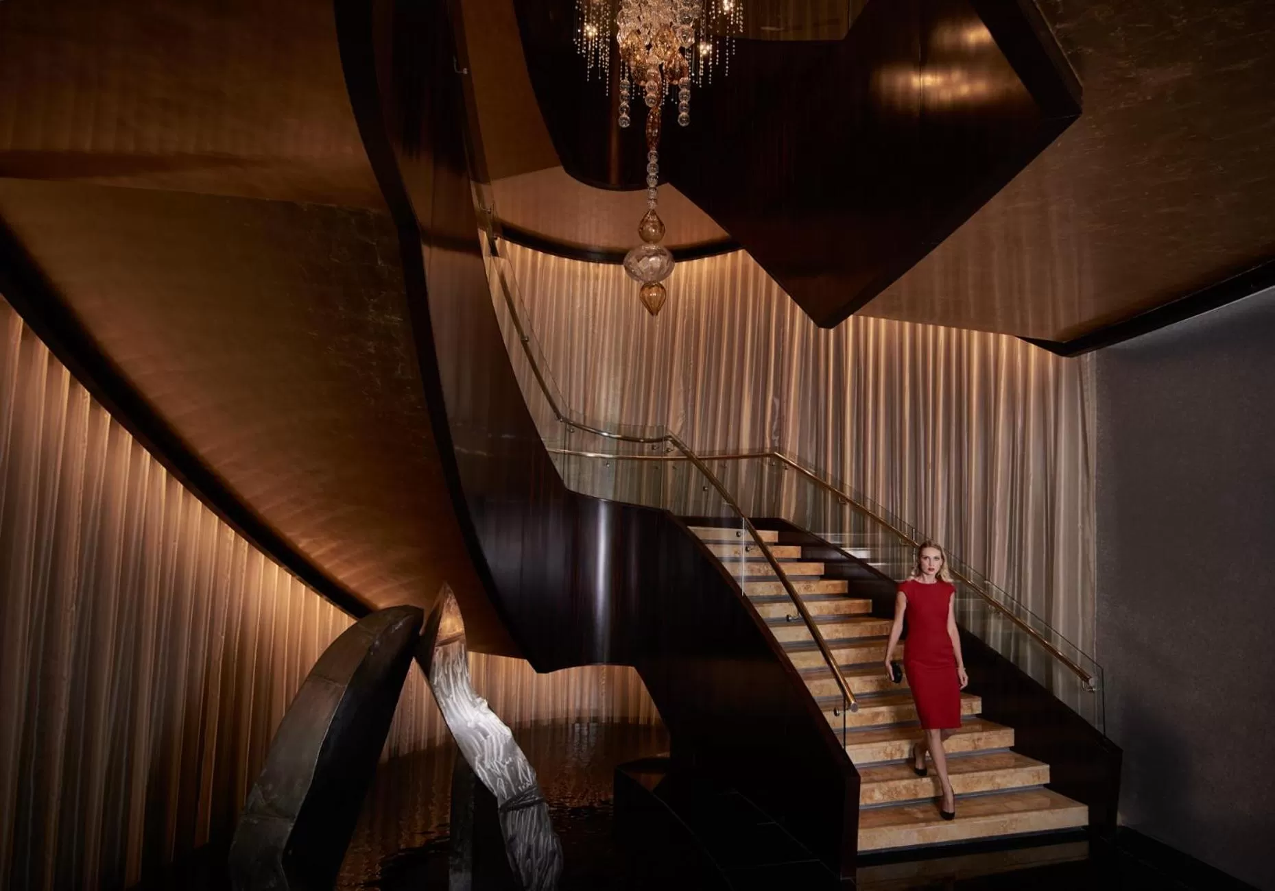 Lobby or reception in Shangri-La Dubai