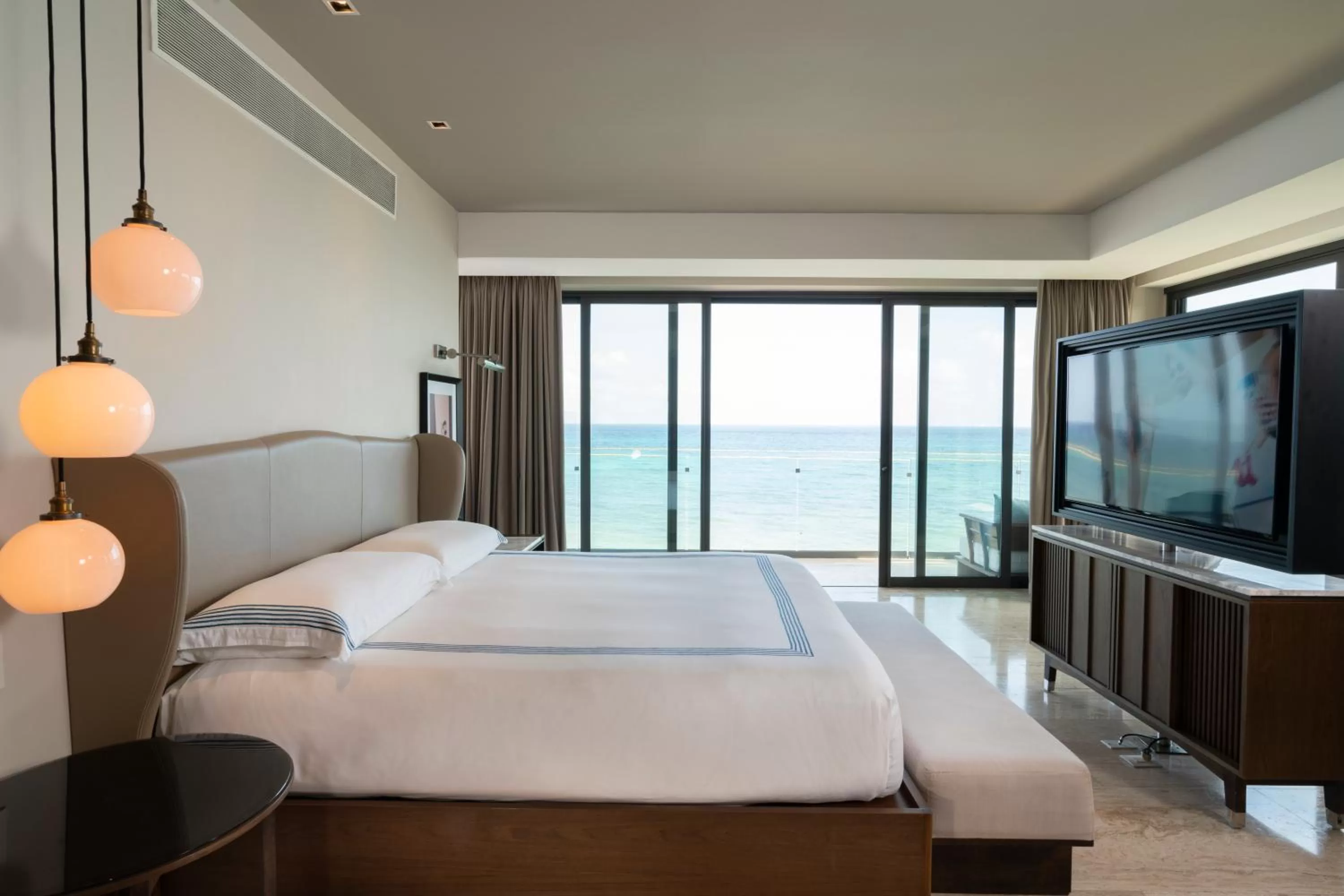 Photo of the whole room in Thompson Playa del Carmen Beach House, part of Hyatt