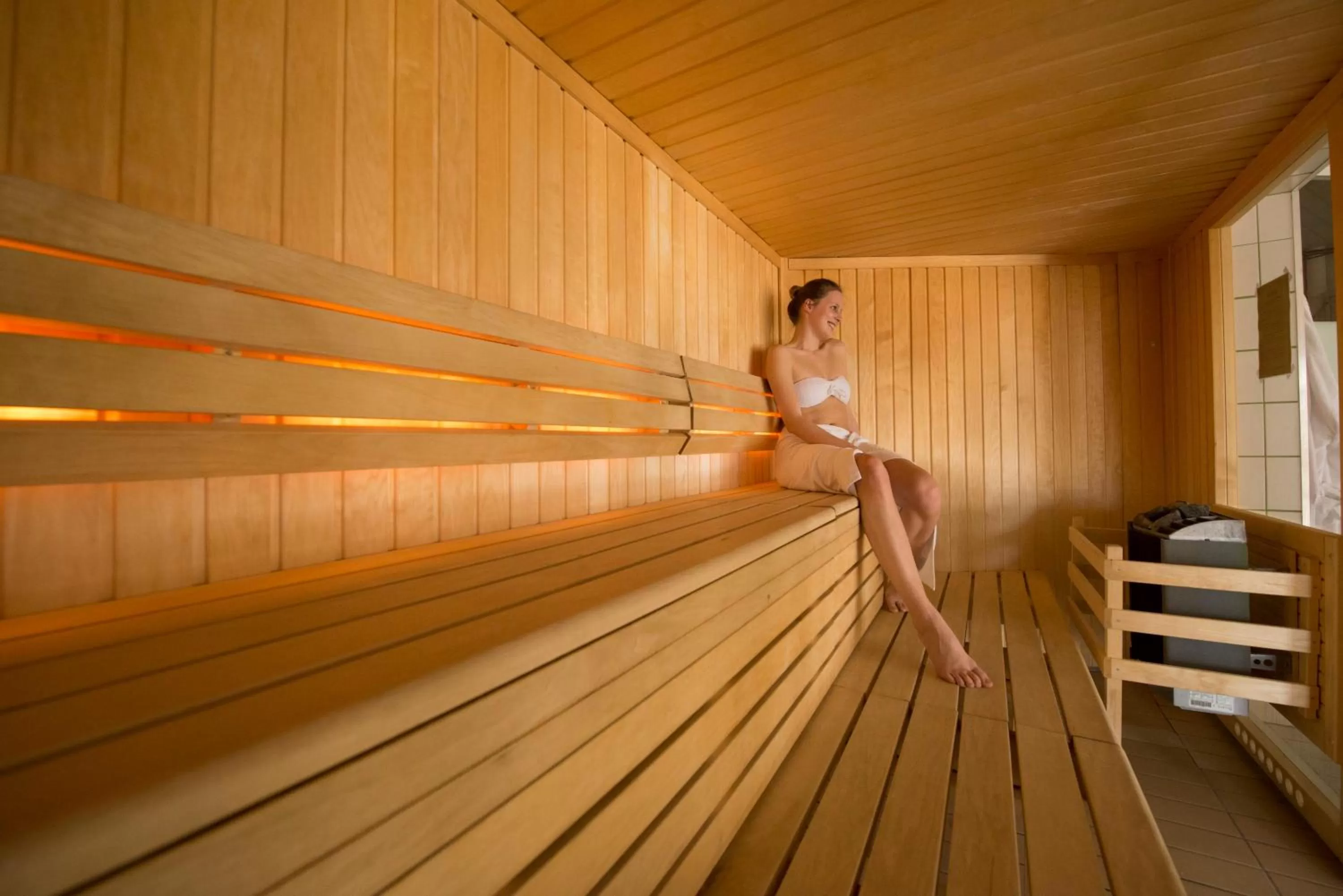 People in Hotel *** & Spa Vacances Bleues Villa Marlioz