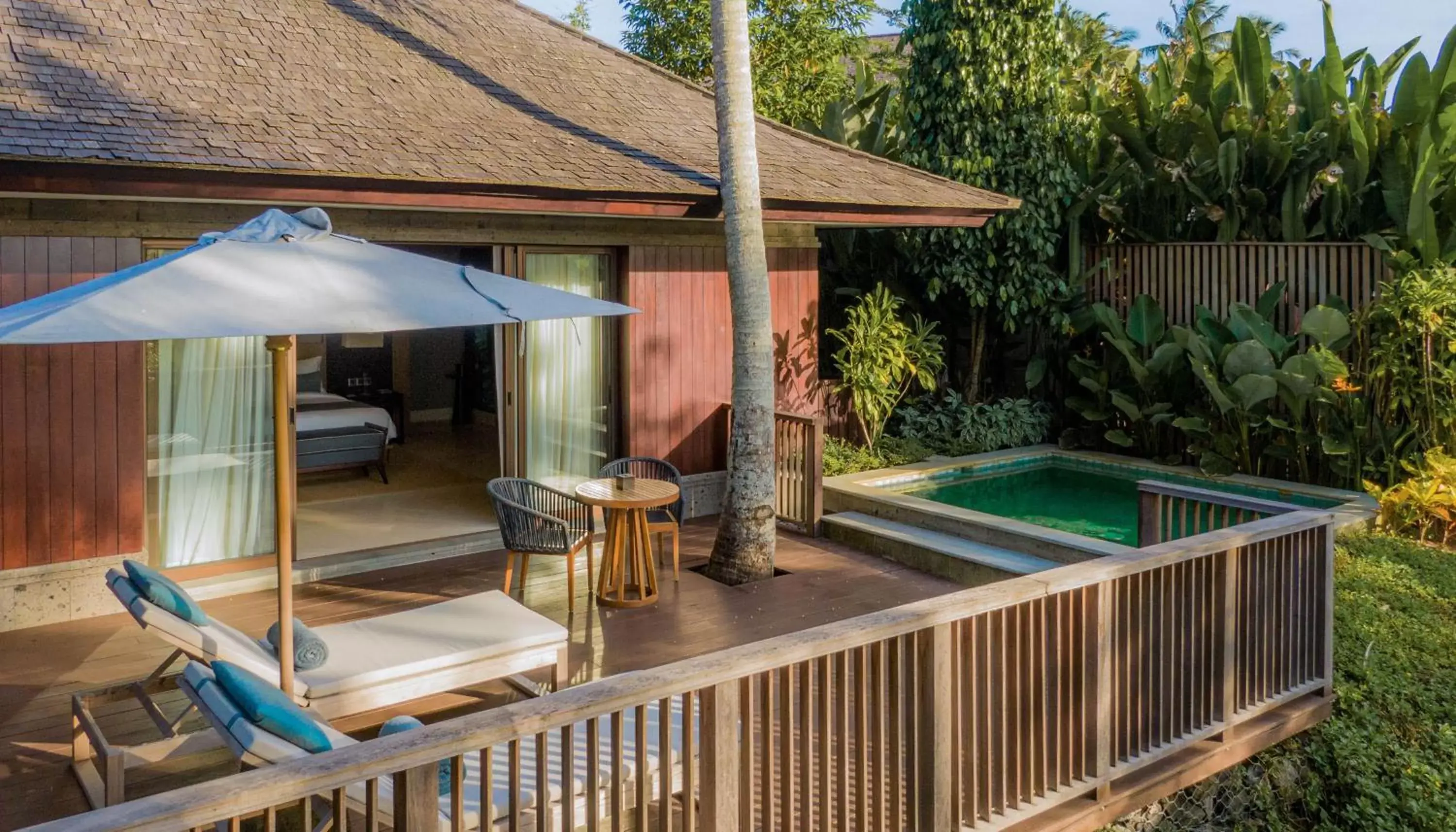 River Pool Pavilion in Nirjhara River Pool Pavilion in Nirjhara