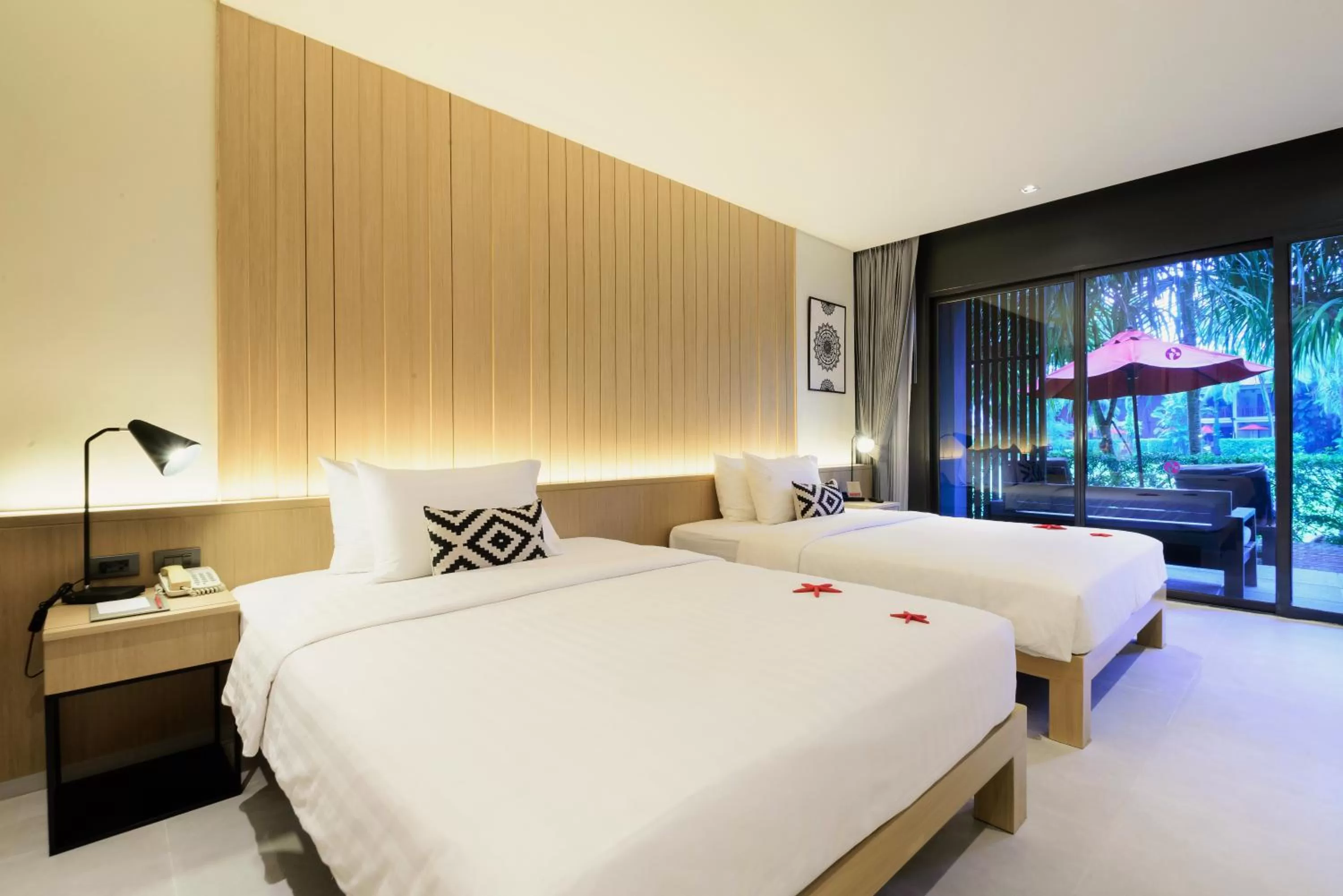 Deluxe Lanai Twin Room in Ramada Resort by Wyndham Khao Lak - SHA Plus Extra