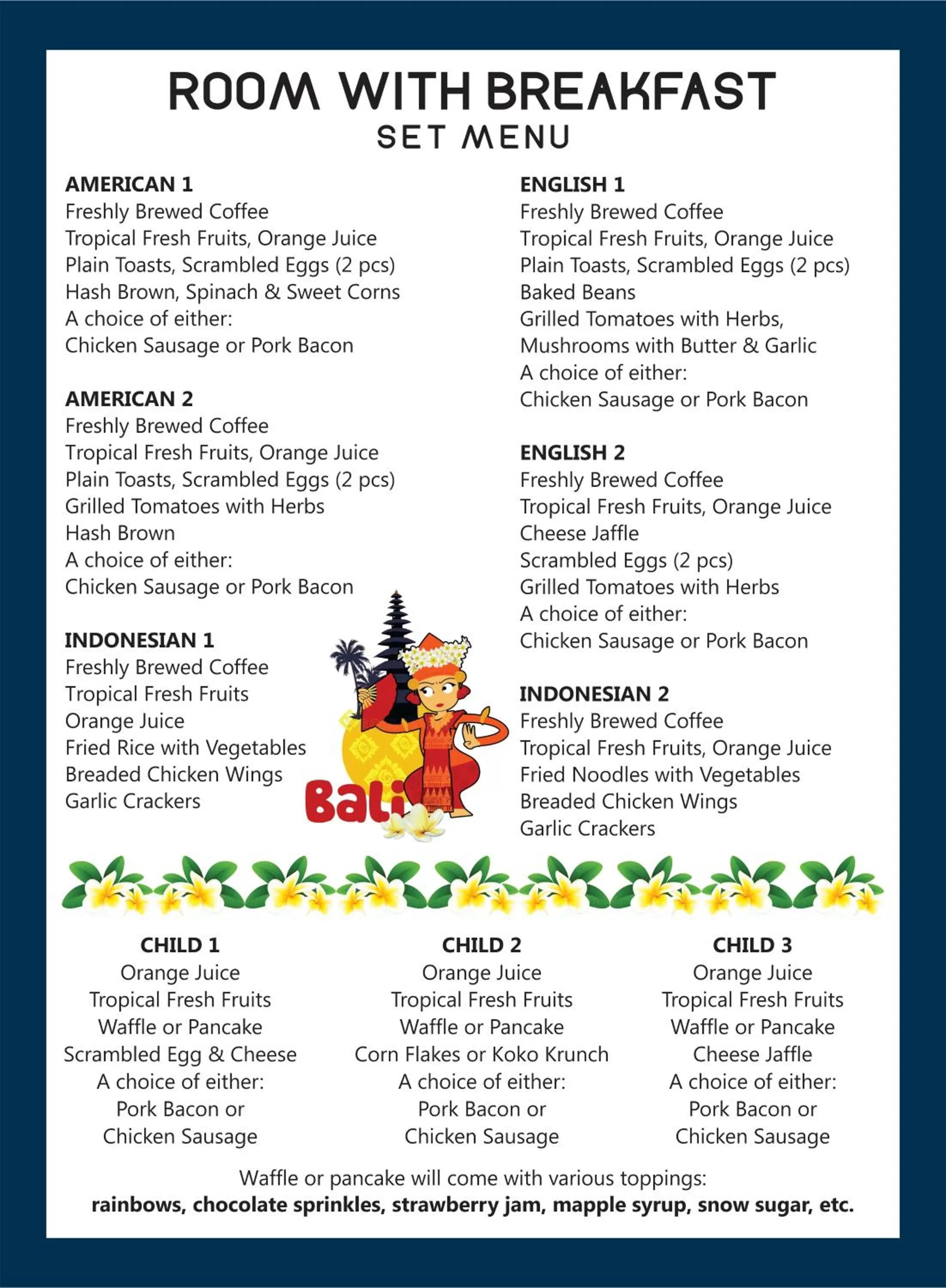 Breakfast in Febri's Hotel & Spa