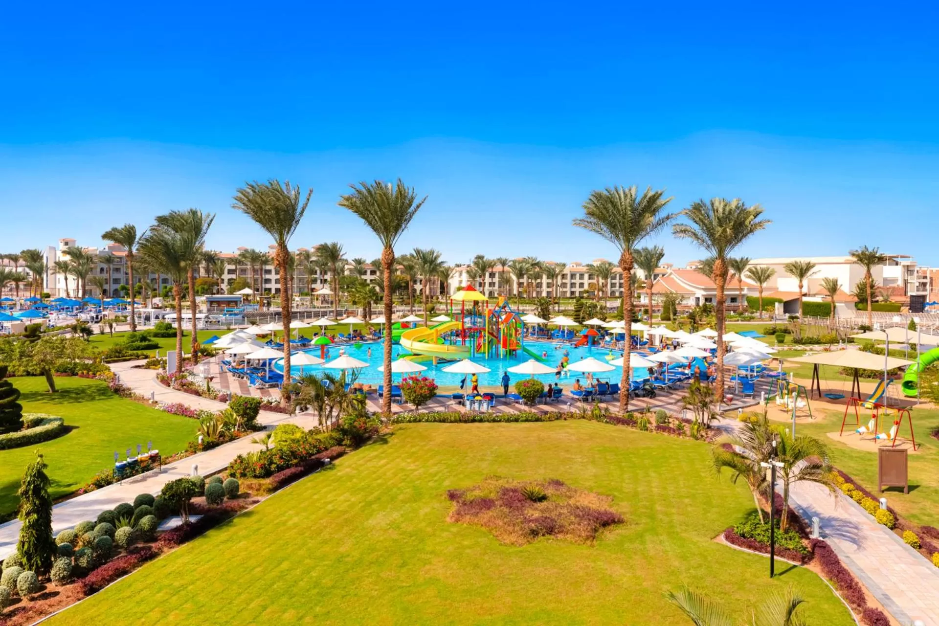 Aqua park in Pickalbatros Dana Beach Resort - Aqua Park