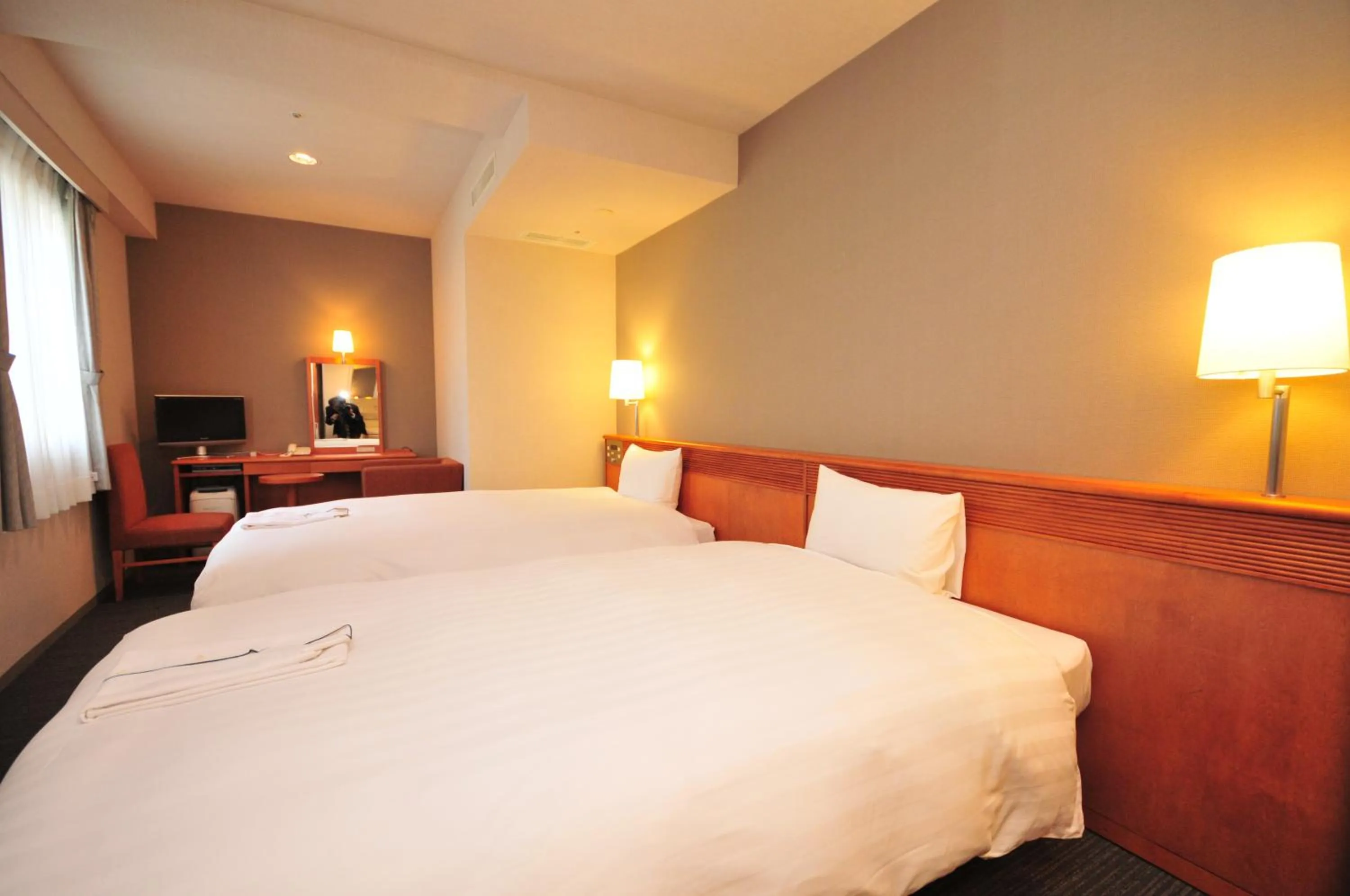 Bedroom, Bed in Hotel Premium Green Plus