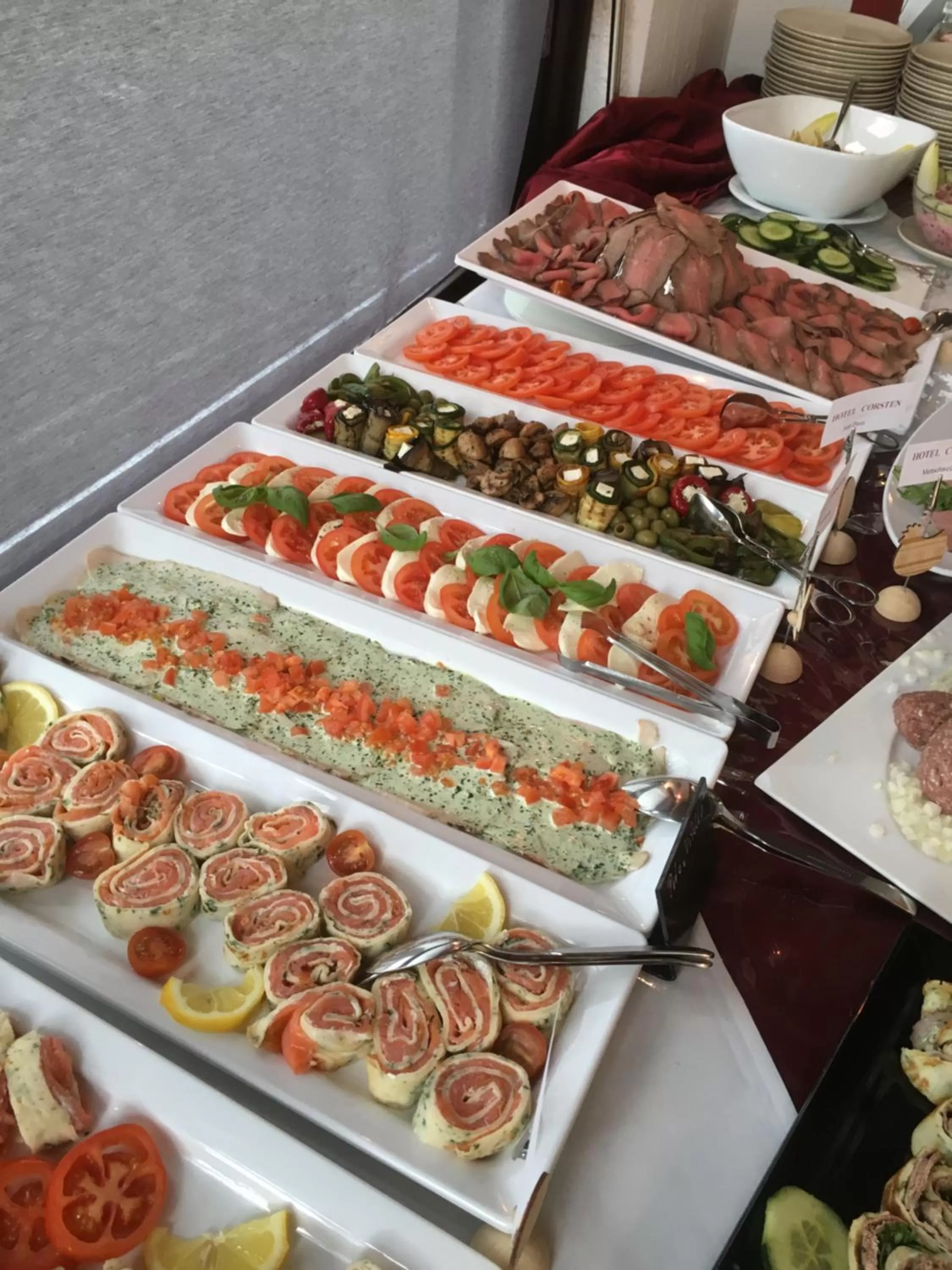 Food in Hotel Corsten