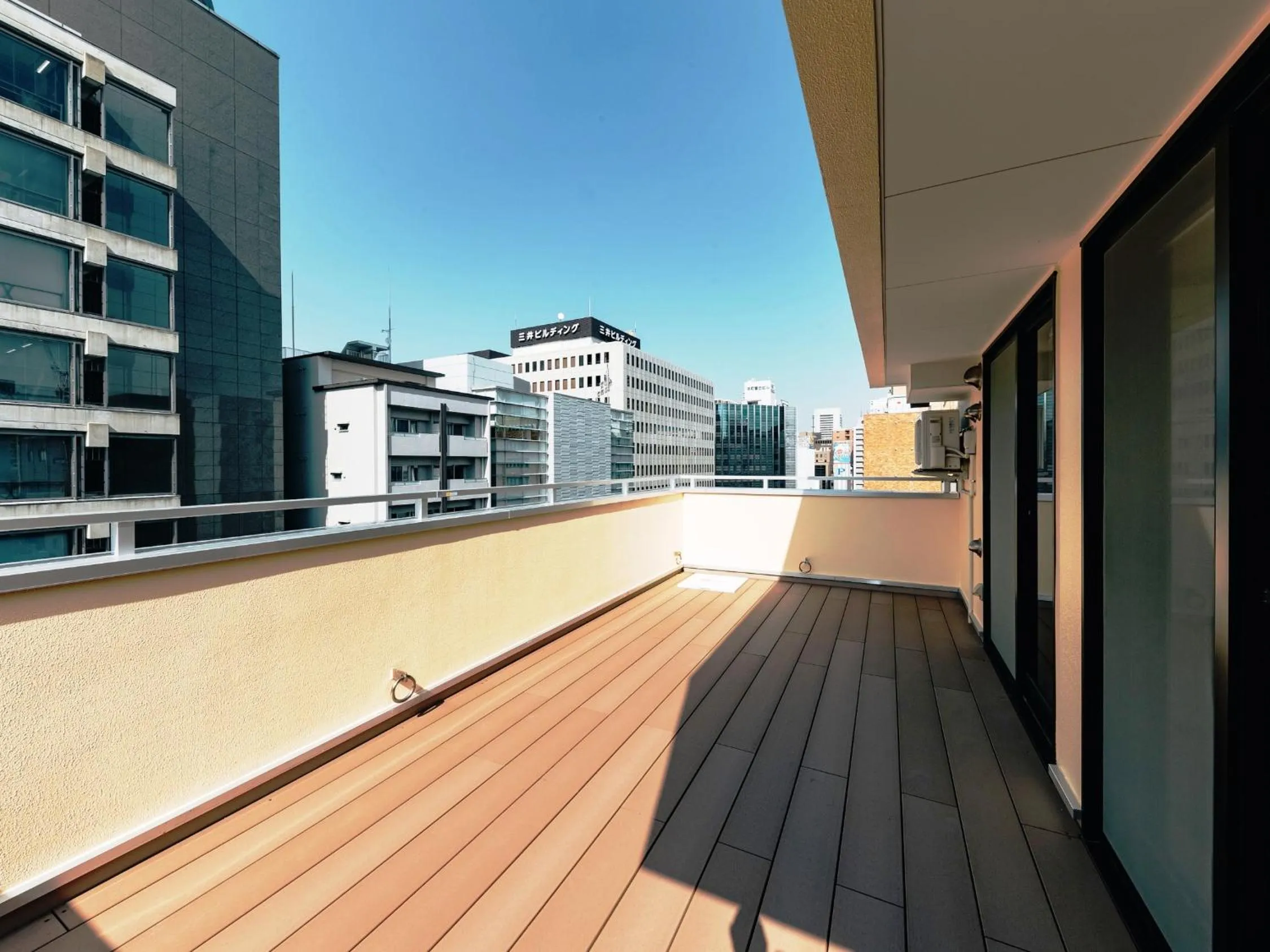 Balcony/Terrace in Hotel Yururito Osaka