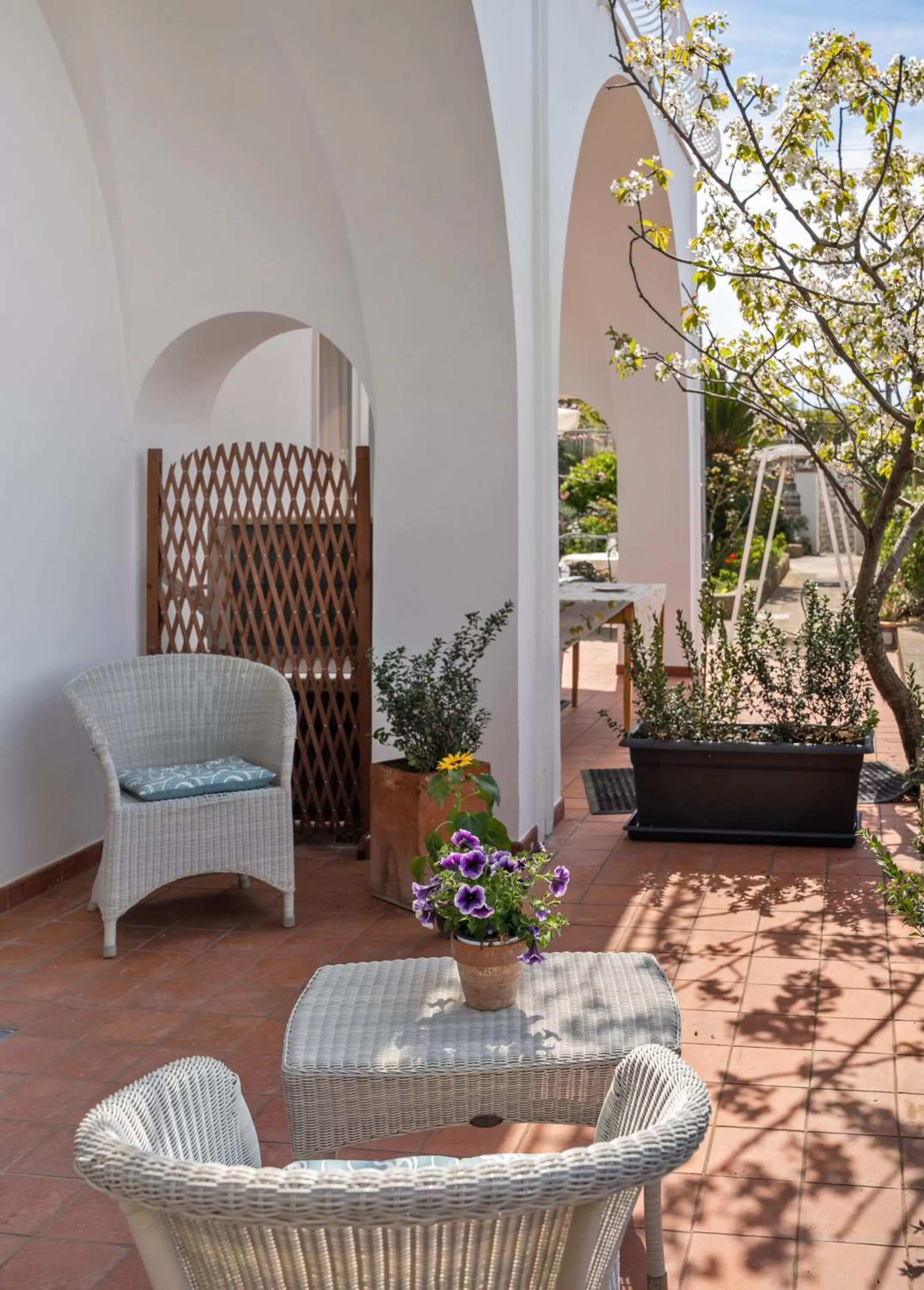 Patio in B&B Il Sogno