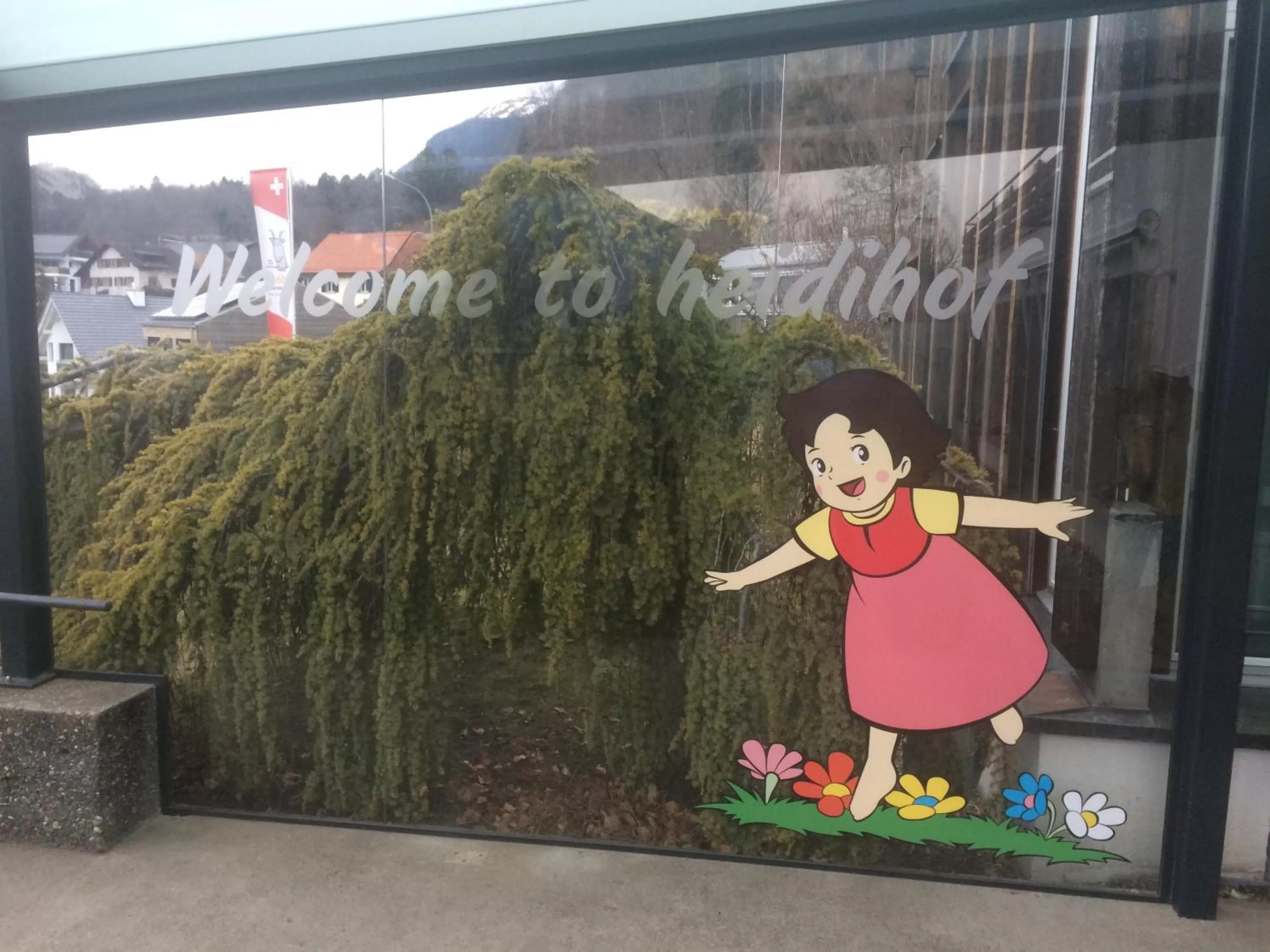 Property building in Hotel Restaurant Heidihof