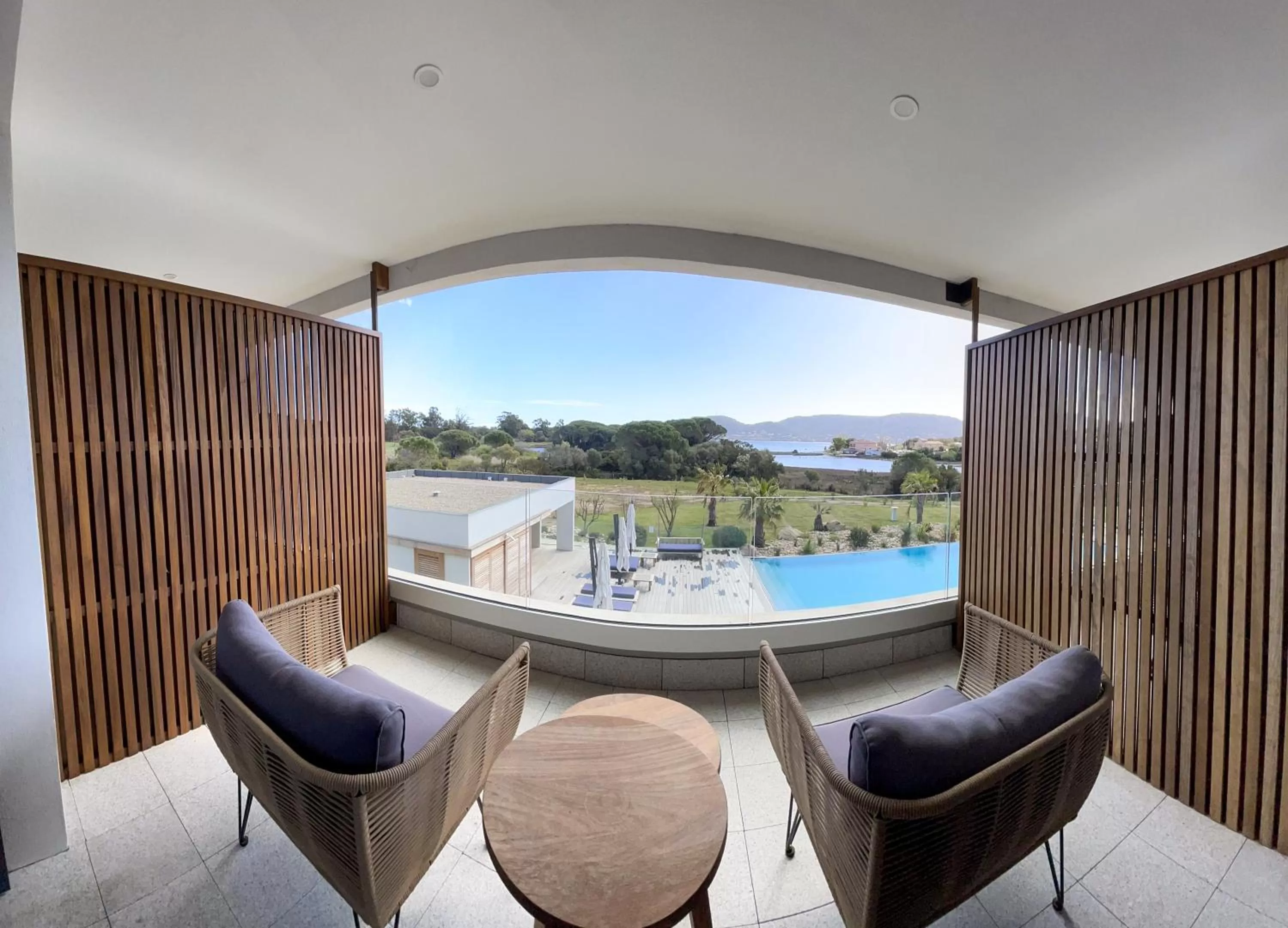 Balcony/Terrace in Golden Tulip Porto-Vecchio