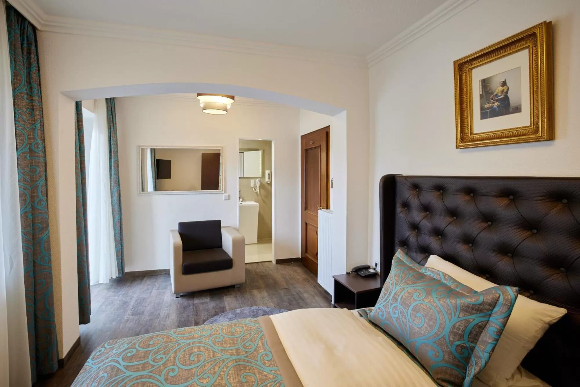 Bed in Atlas Posthotel