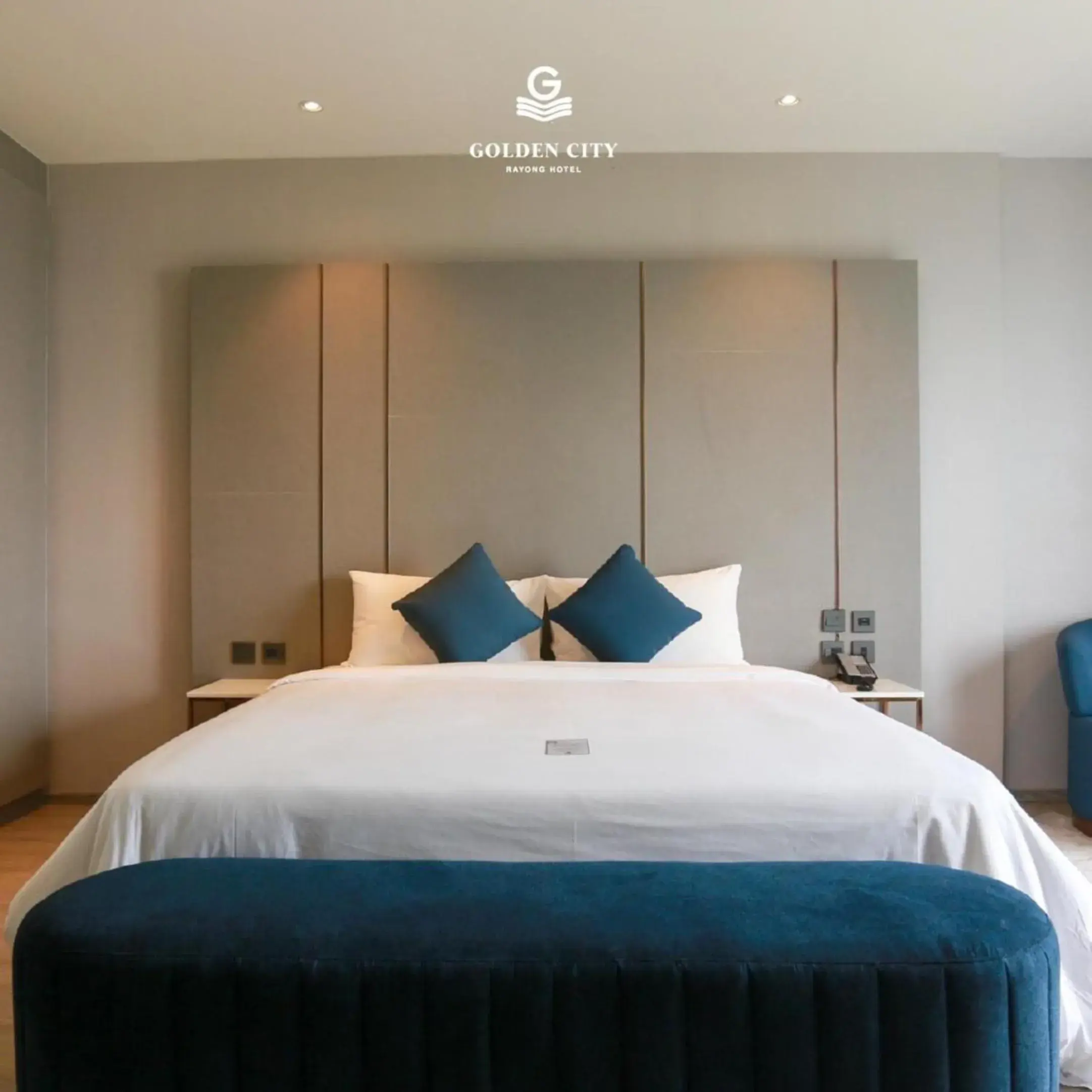 Studio with Mountain View in Golden City Rayong Hotel Studio with Mountain View in Golden City Rayong Hotel