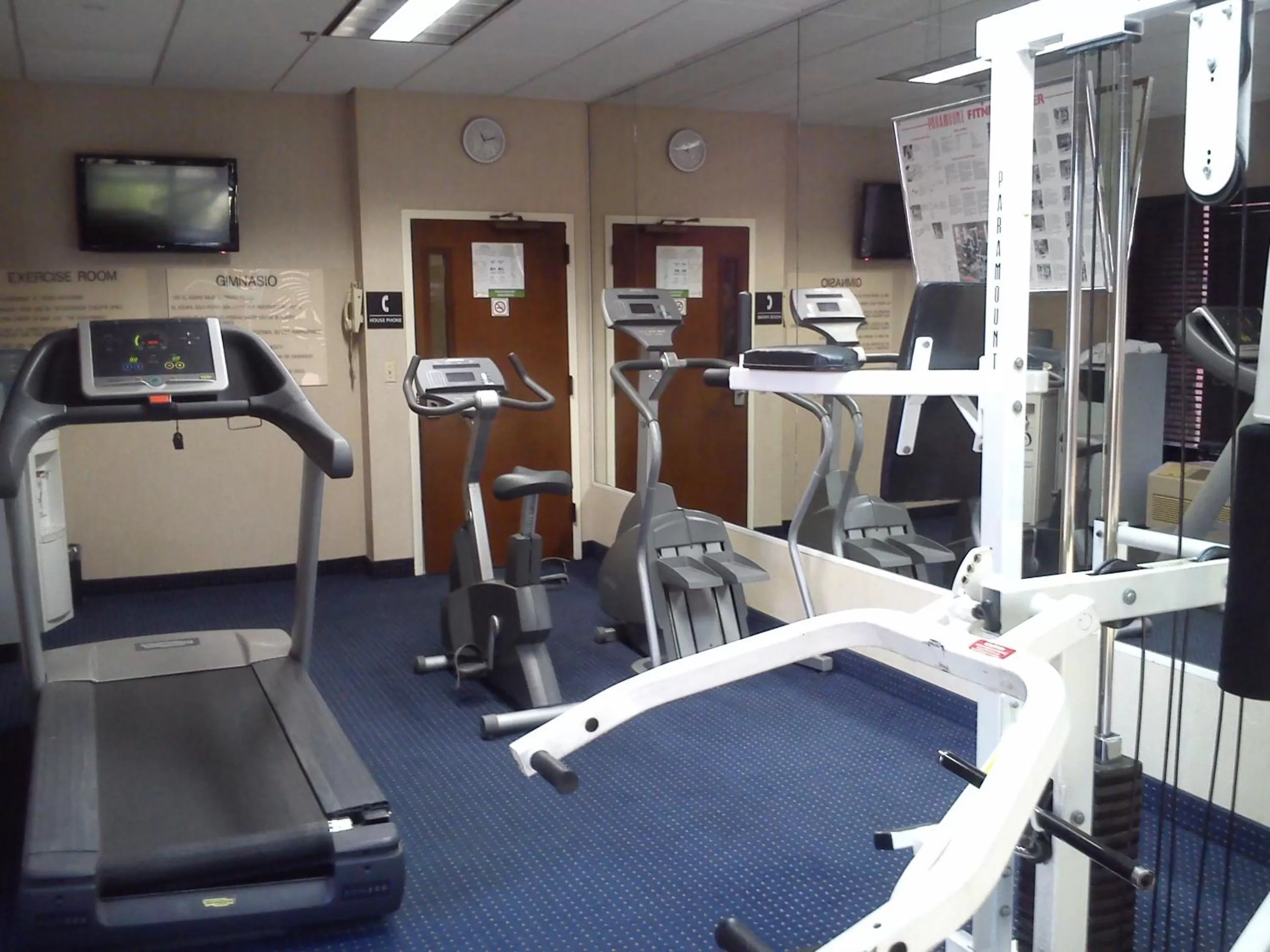 Fitness centre/facilities in Wyndham Garden Monterrey Norte